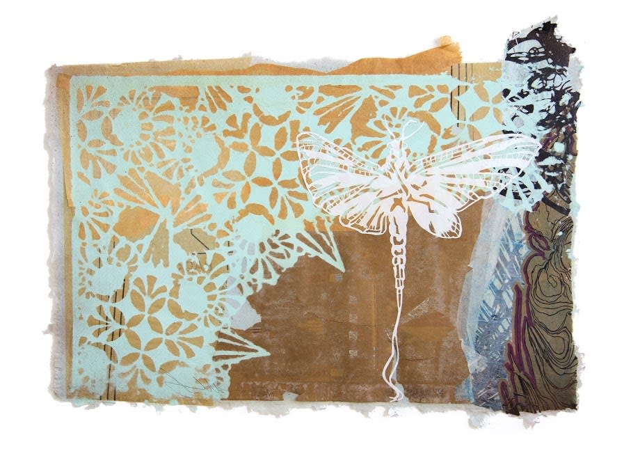 Swoon, Dragonfly, 2008 / 2017