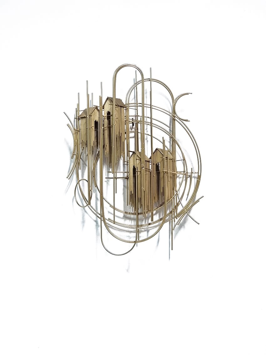 David Moreno, Favela_Melodía circular_II, 2024