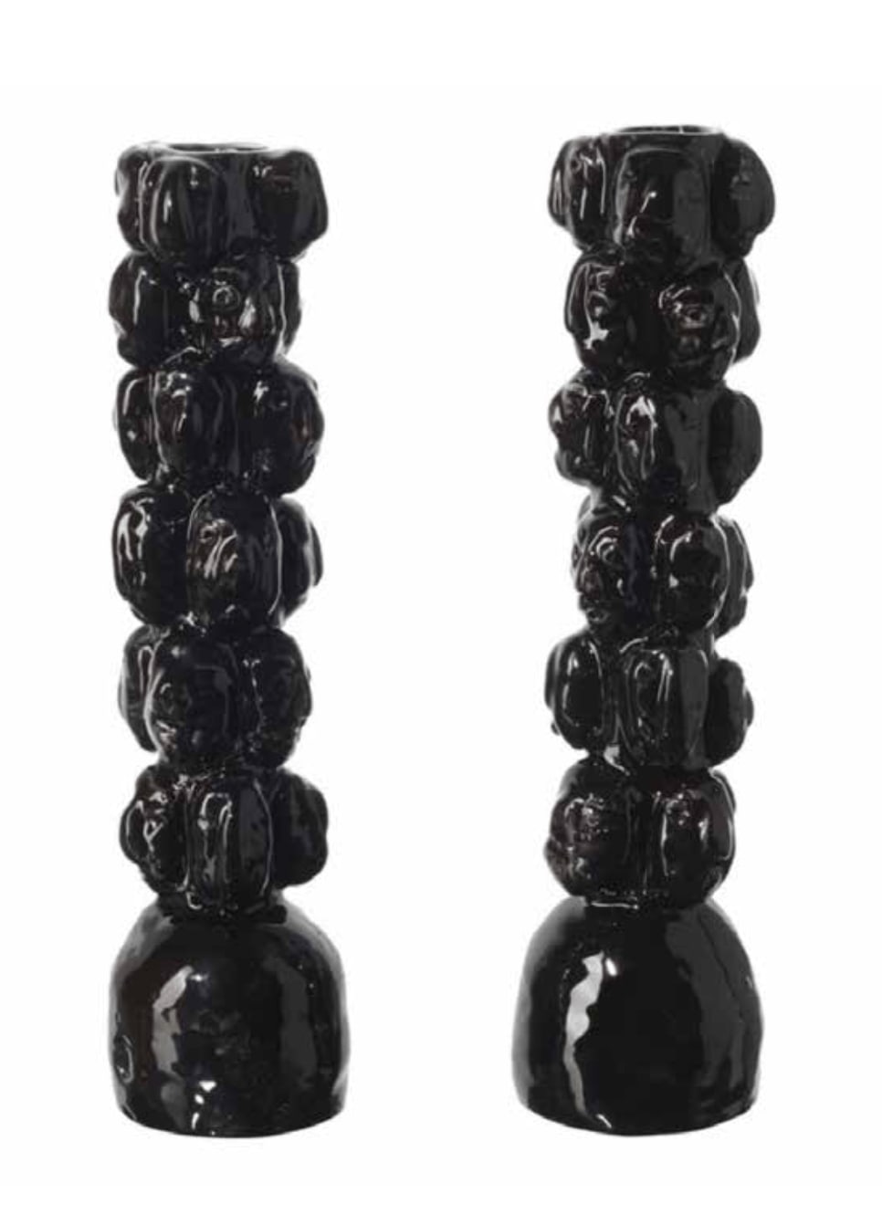 Camilla Bliss, Guardian Candlestick (Black), 2018