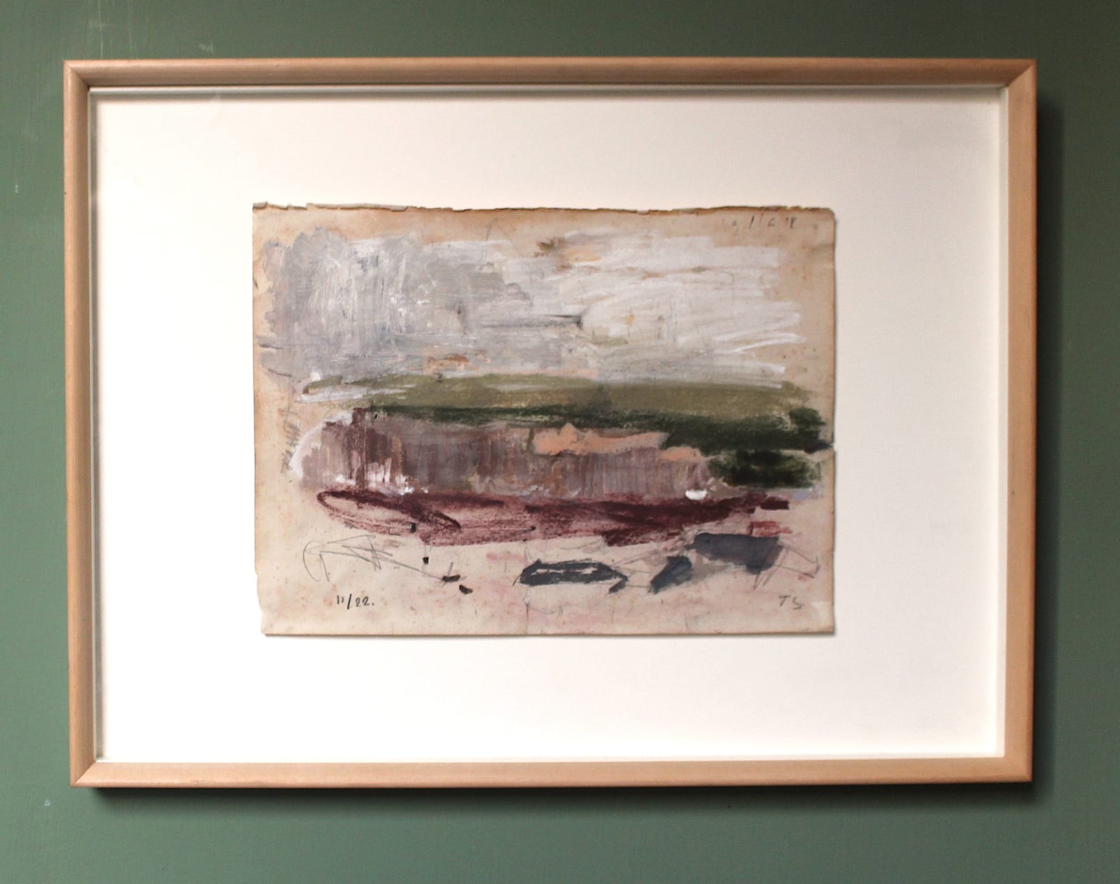 Tim Steward, No: 256 - The Green Sea Study, 2023