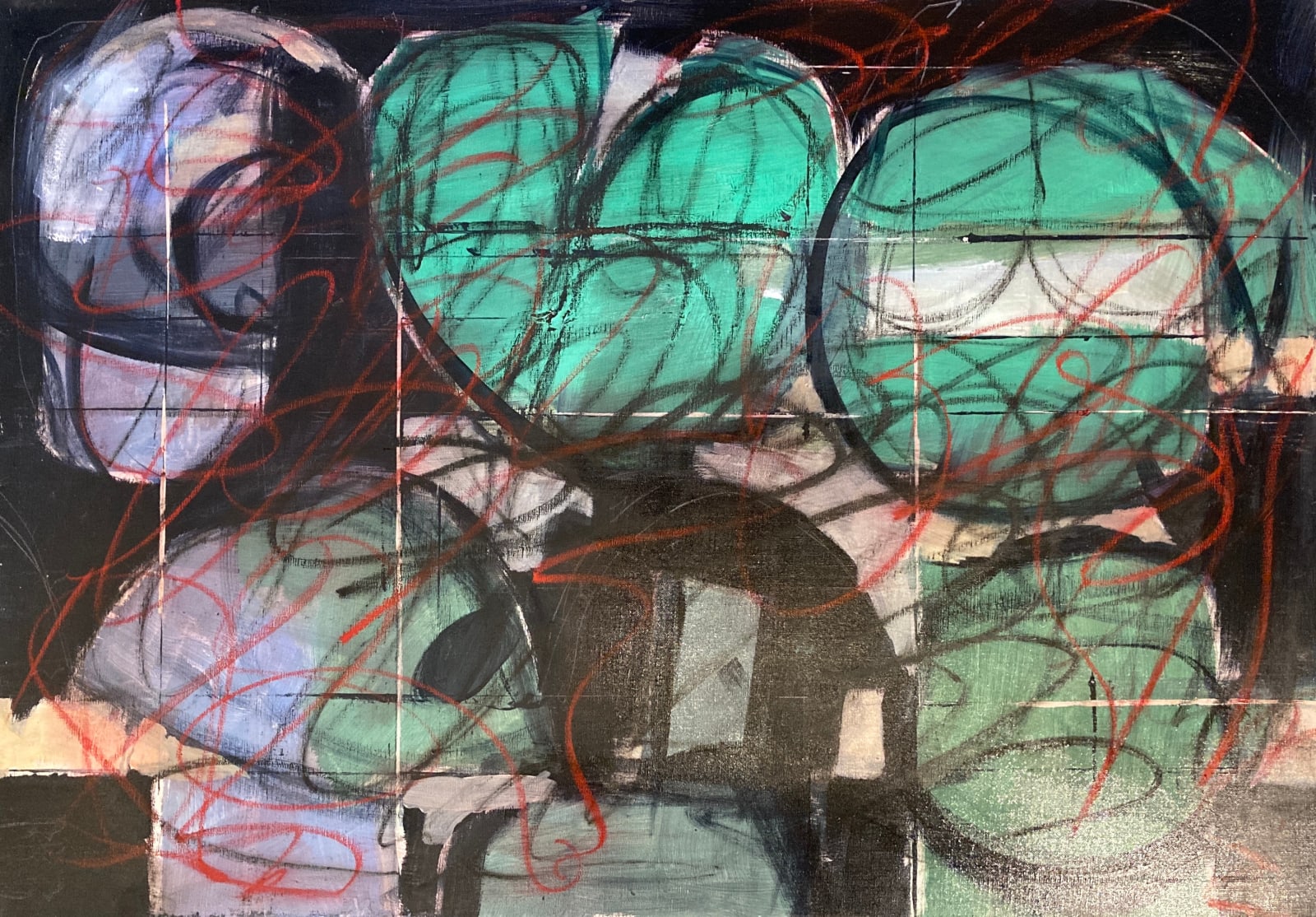 Steven Heffer, Camden Diptych II, 2020