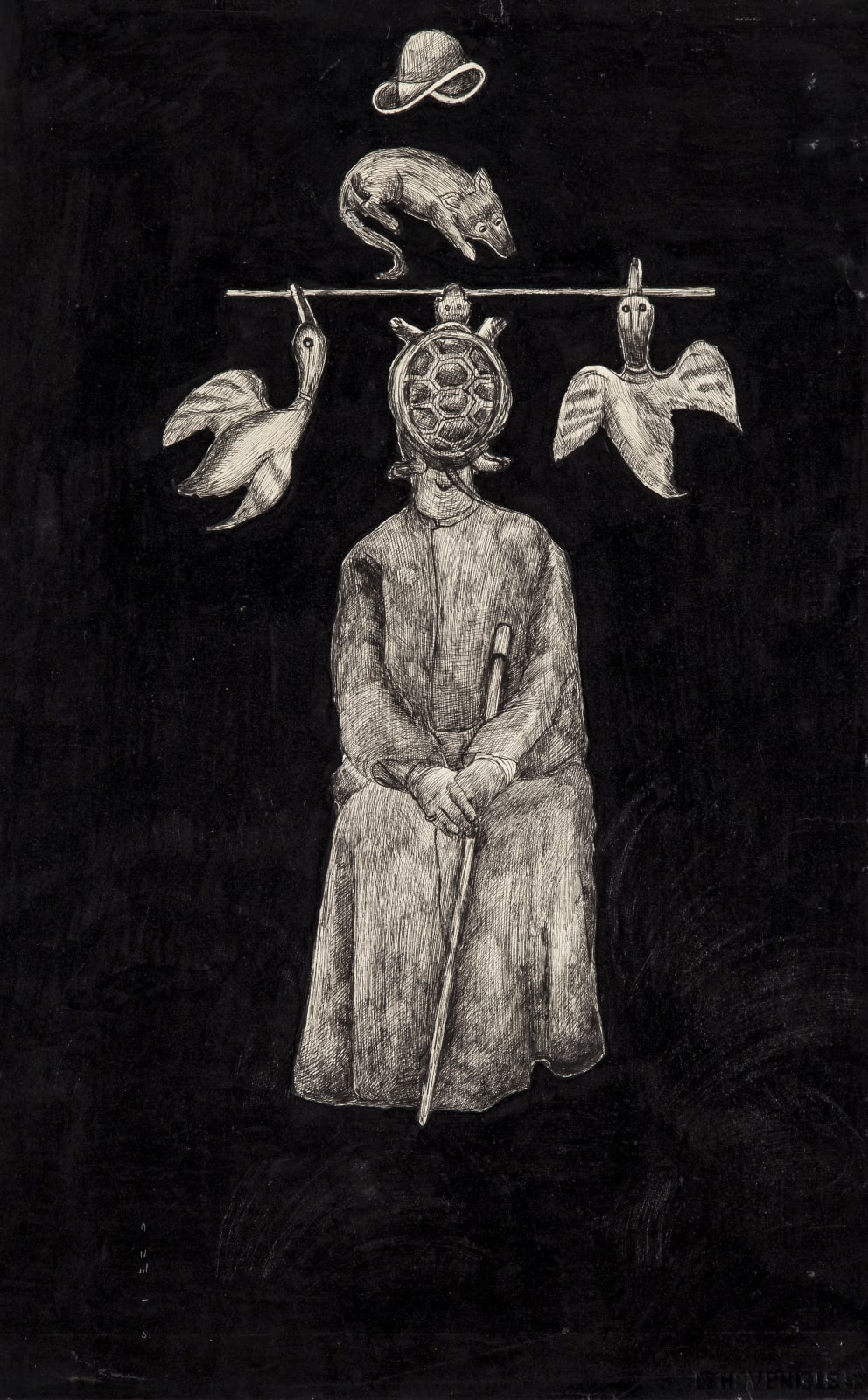 Ardeshir Mohassess, Untitled, 1972