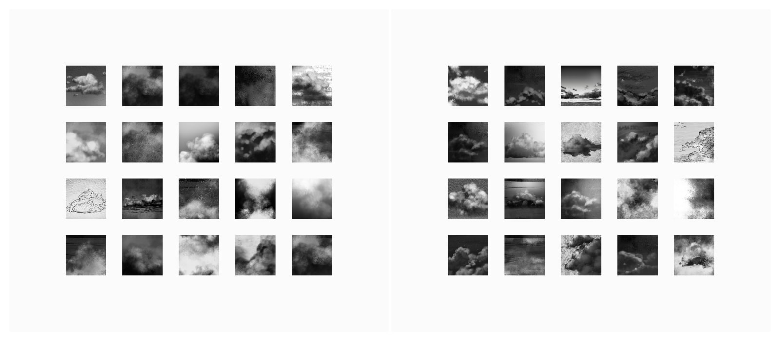 Shahrzad Monem, Studies on Cloud Formations at “The Coincidence Institute”, 2024