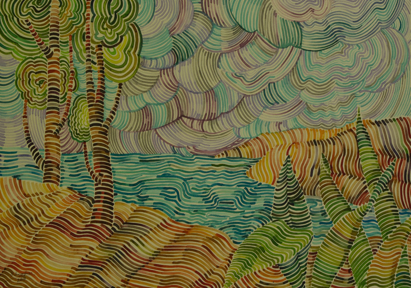 Seroj Barseghian, Garden, 2019
