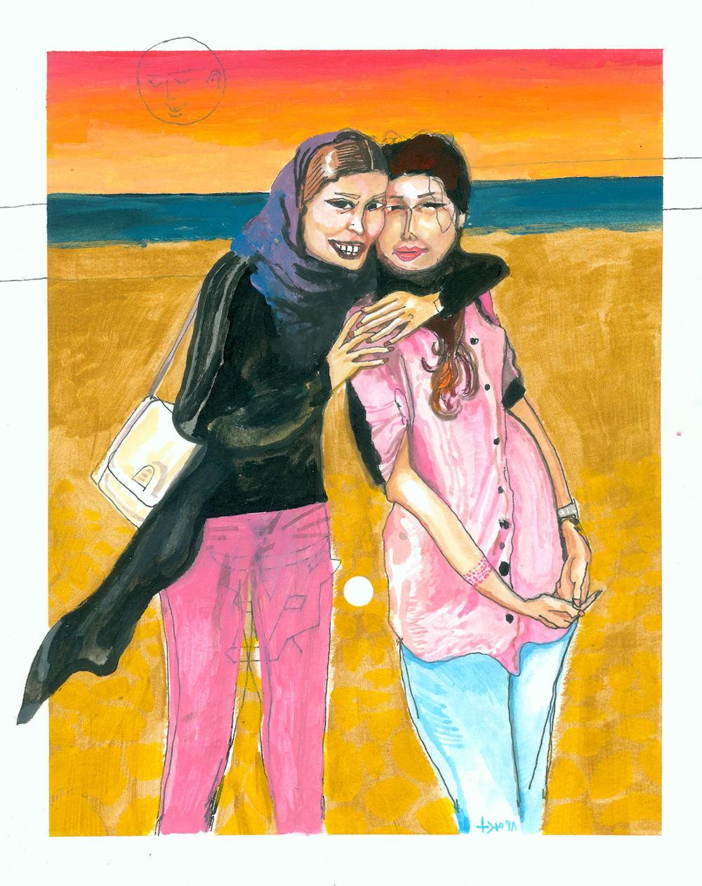 Sunsets Are Beautiful (Ghoruba Ghashangan), 2019