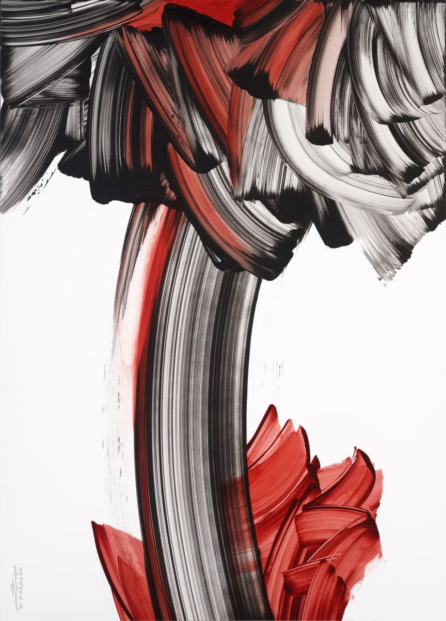 Koorosh Shishegaran, "Tree" from "Blood of Cypress" Series, 2019