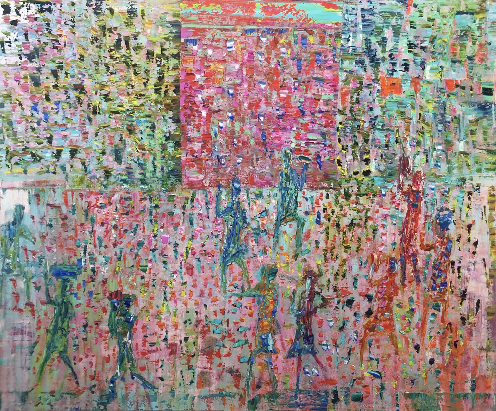 Reza Derakhshani, Spring Garden Party, 2018