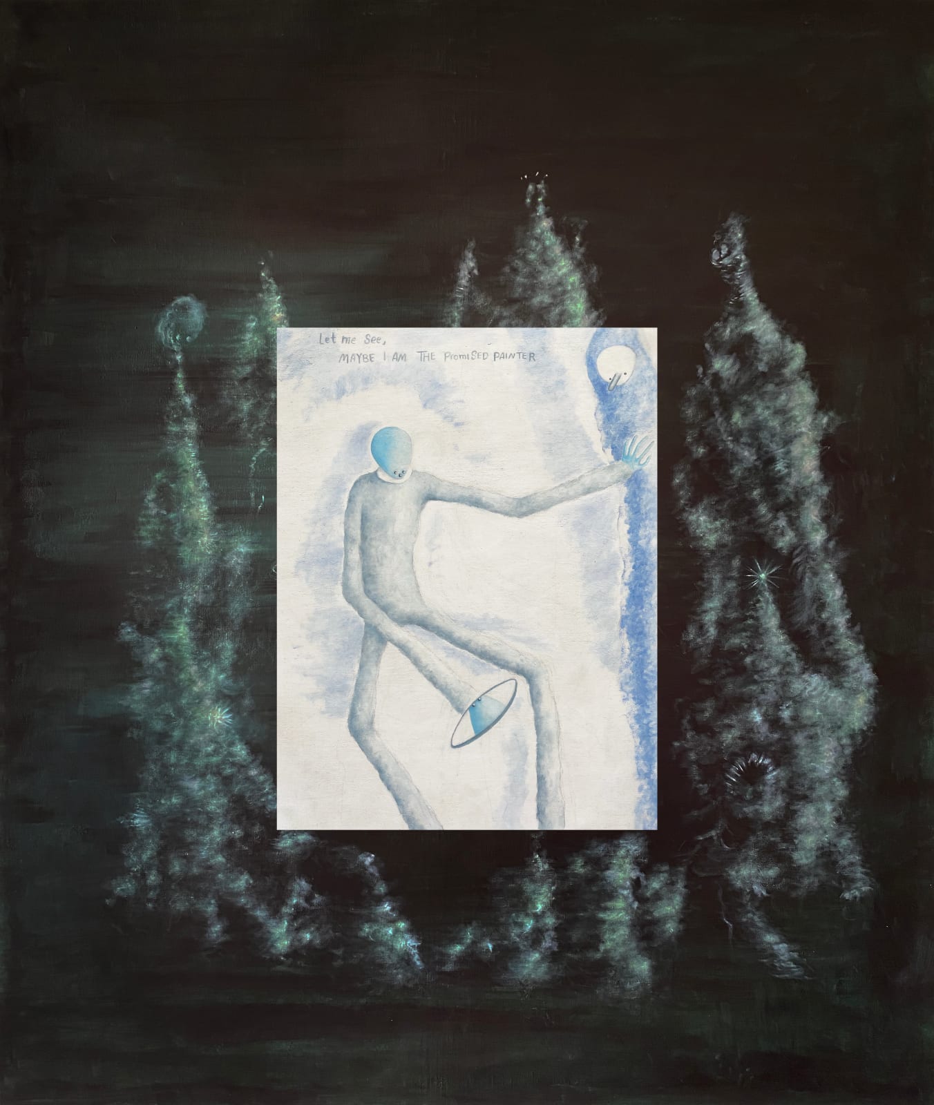 Sina Ghadaksaz, Maybe The Promised Painter, 2022