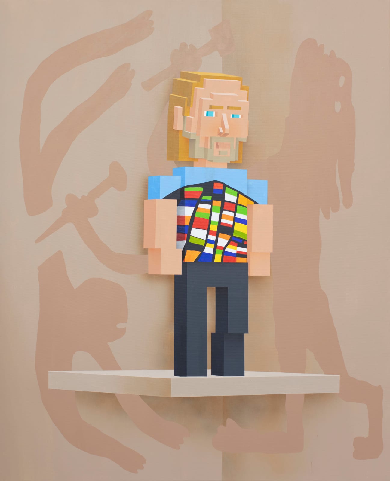 Sepand Danesh, "Thom Yorke" from the Army of Blind series, 2023