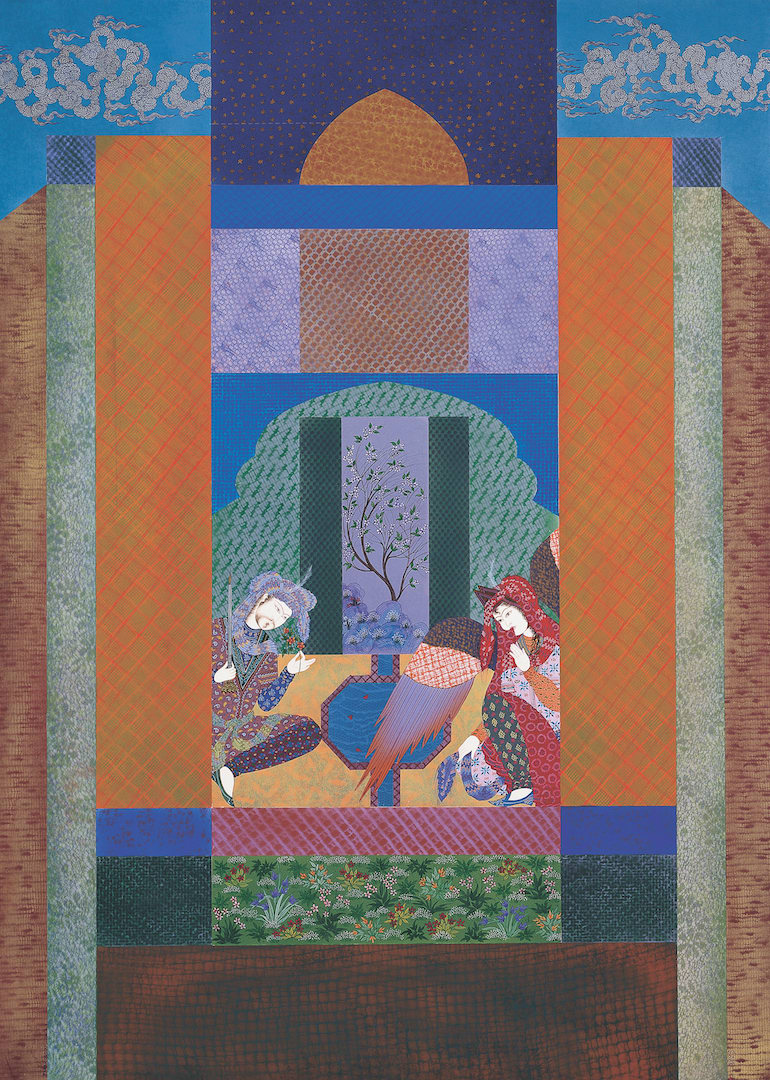 Farah Ossouli, How sweet to me that vanished season when with my friend I joyed! The remnant of my time wasted, and was of wisdom void., 2003-06