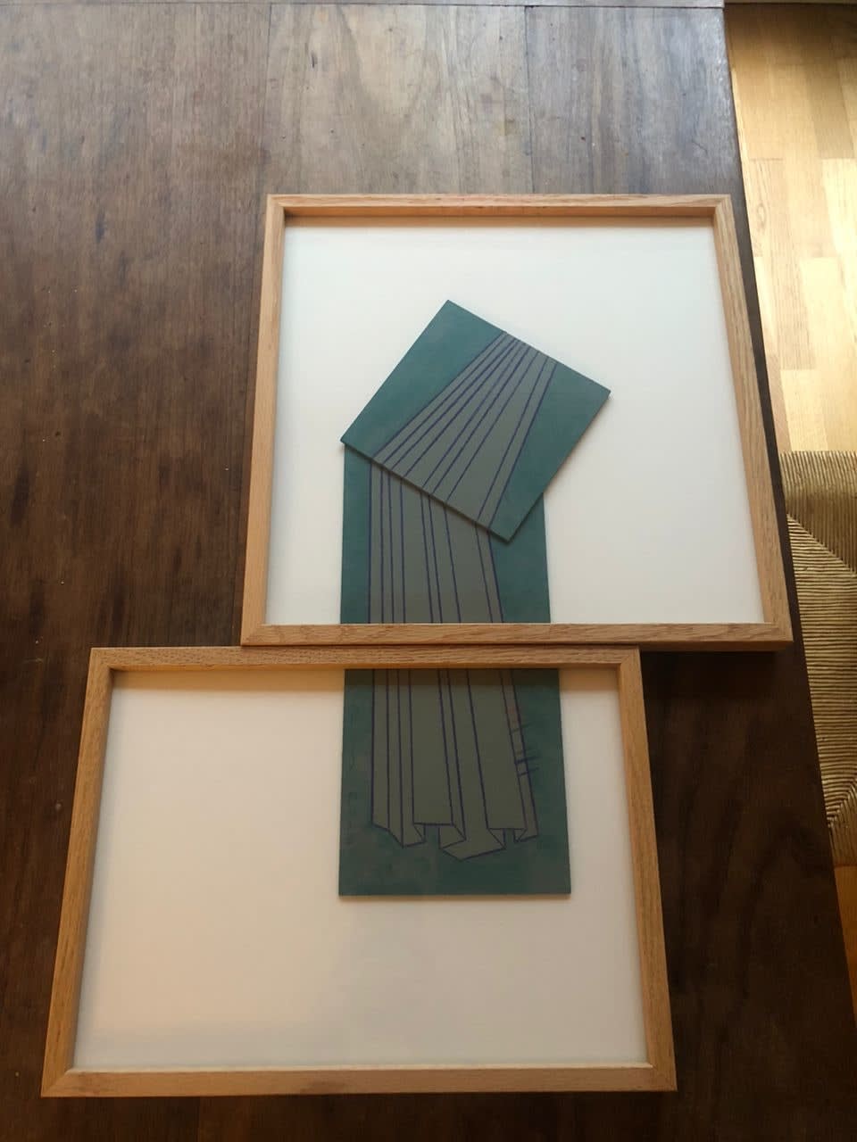 Dana Jafari, Gray green, ocean, 2024