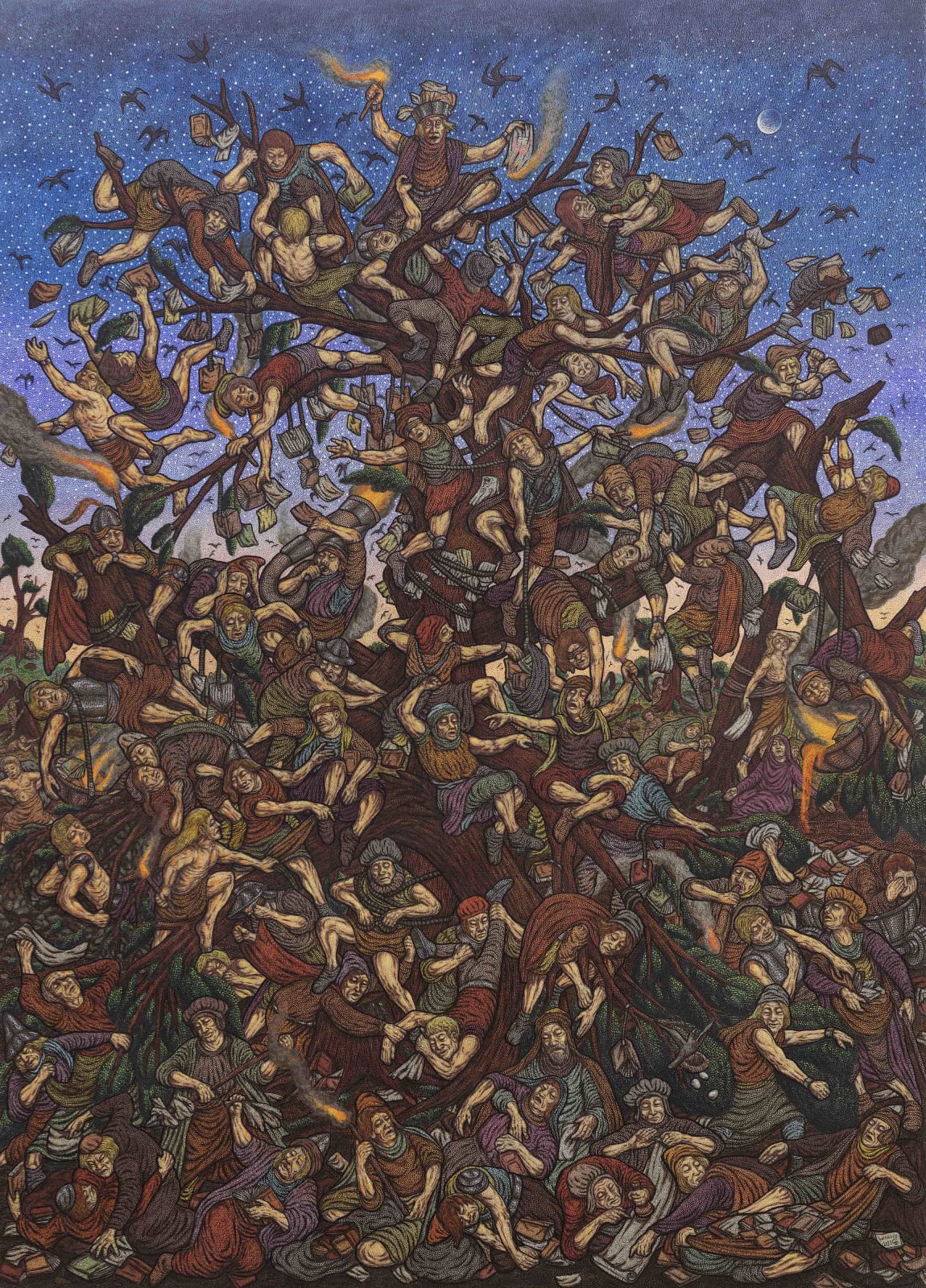 Amin Montazeri, The Alphabet's King, 2021