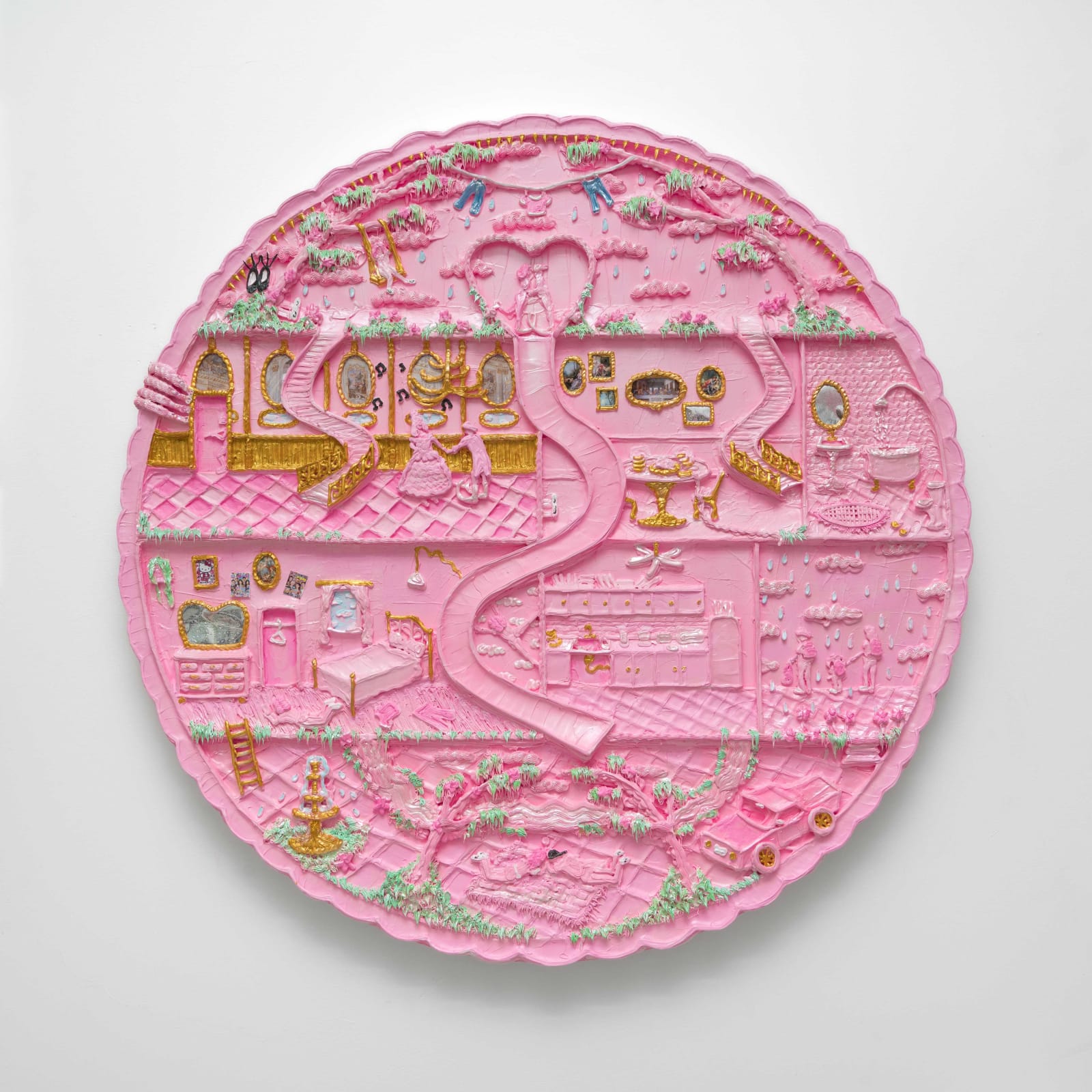 Yvette Mayorga, Lovers Paradise from the Surveillance Locket Series, 2023