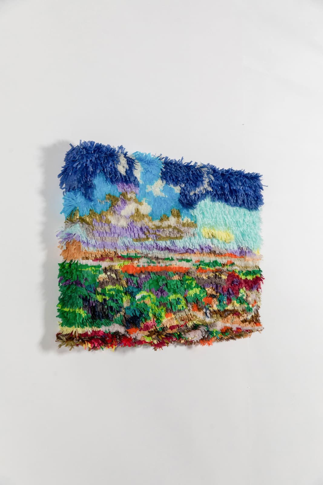 Justin Favela, Valle de México tomado en las lomas de Tacubaya, After José María Velasco (1884), 2024