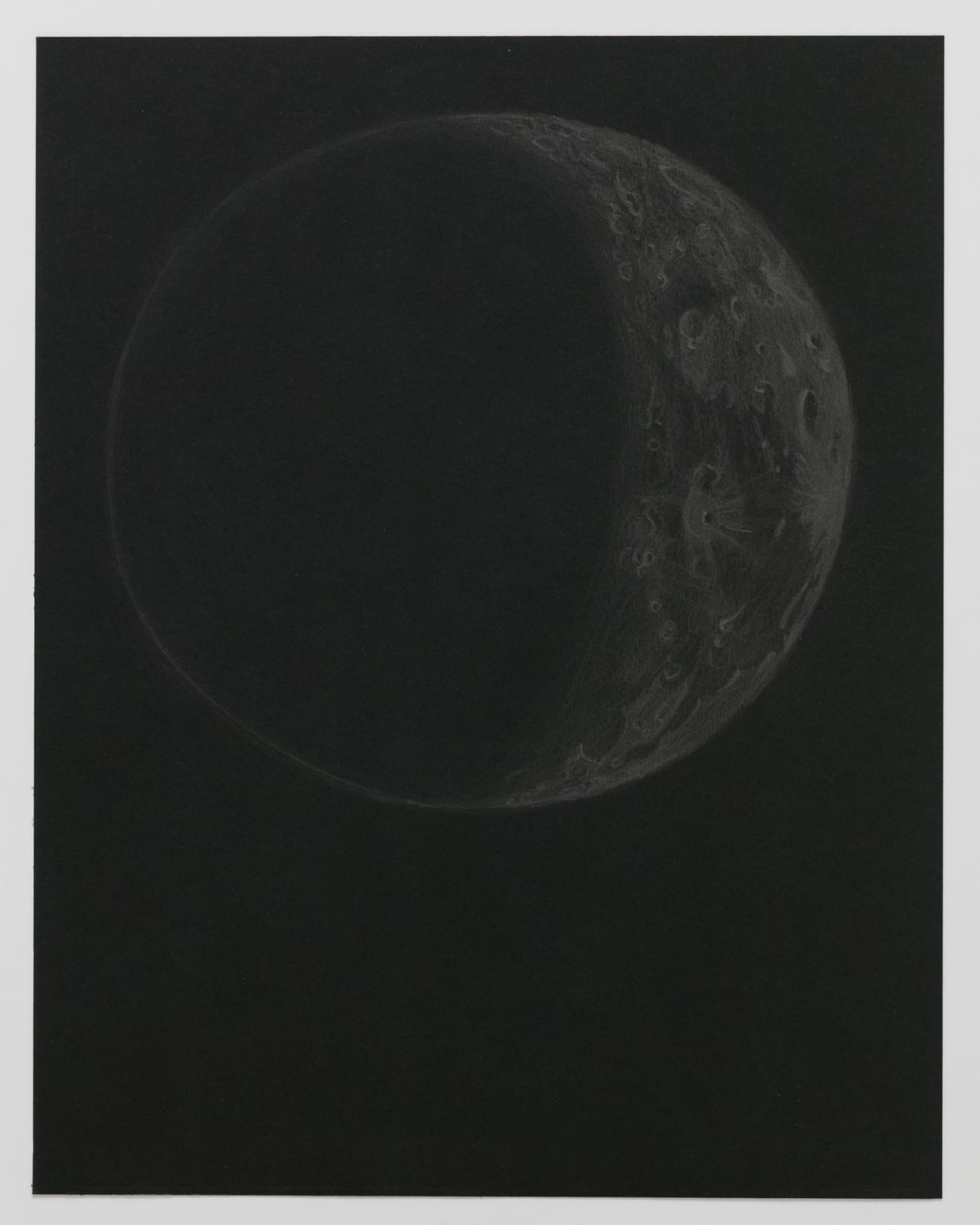 Gretchen Marie Schaefer, Waning Crescent from the Southern Hemisphere, 2025