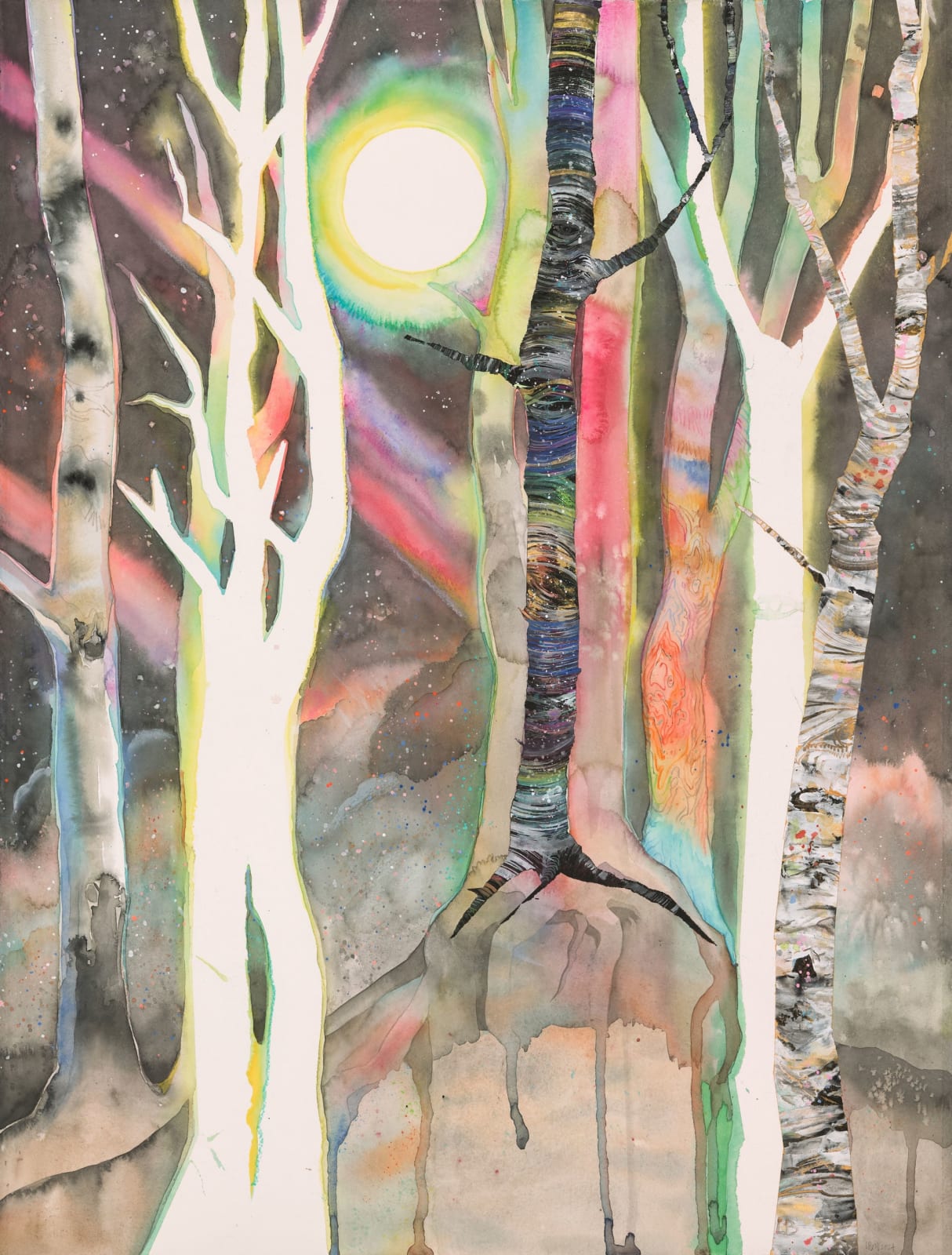 Laura Ball, Northern Edge (Aurora), 2024
