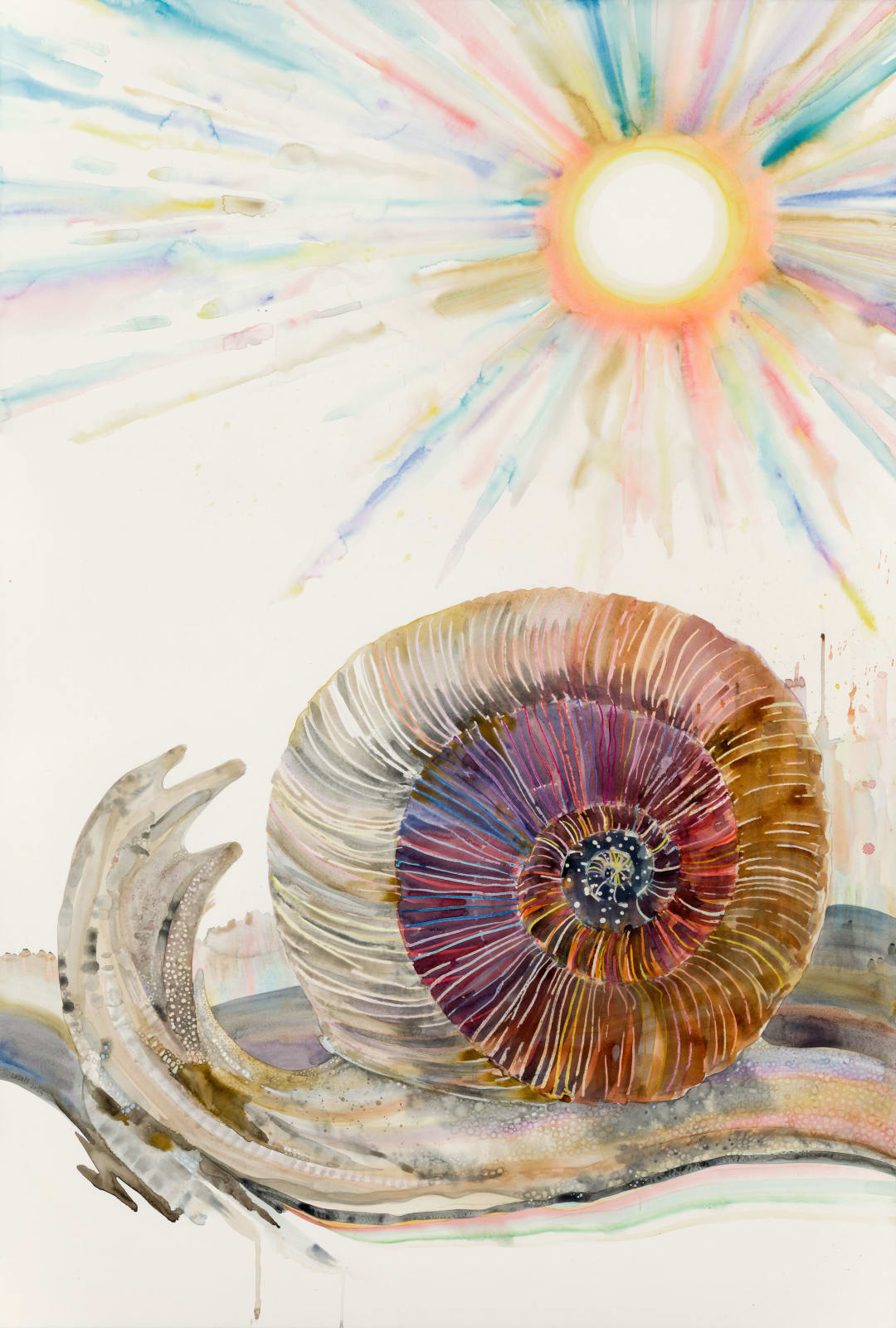 Laura Ball, Rainbow Trails, 2024