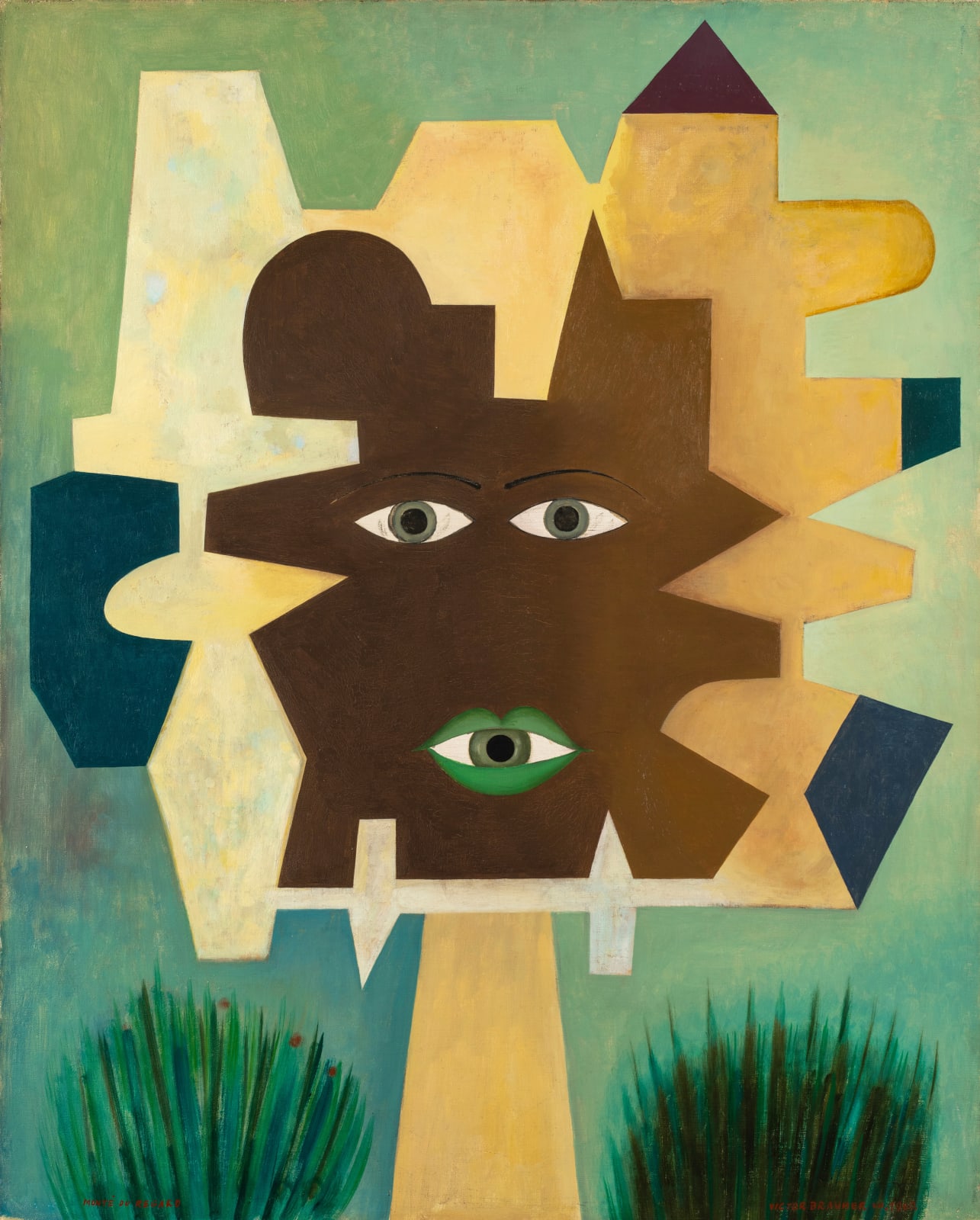 Victor BRAUNER, Monté du regard, 1960
