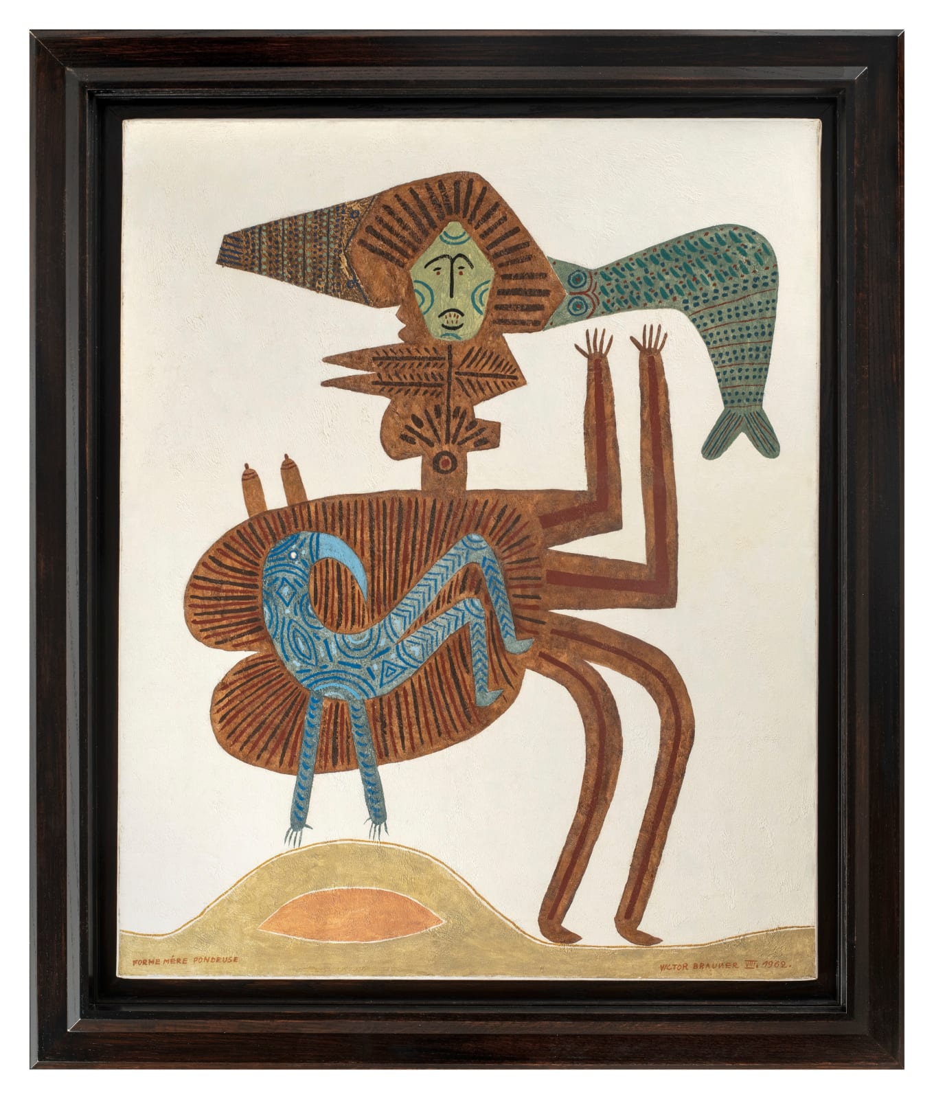 Victor BRAUNER, Forme mère pondeuse, 1962