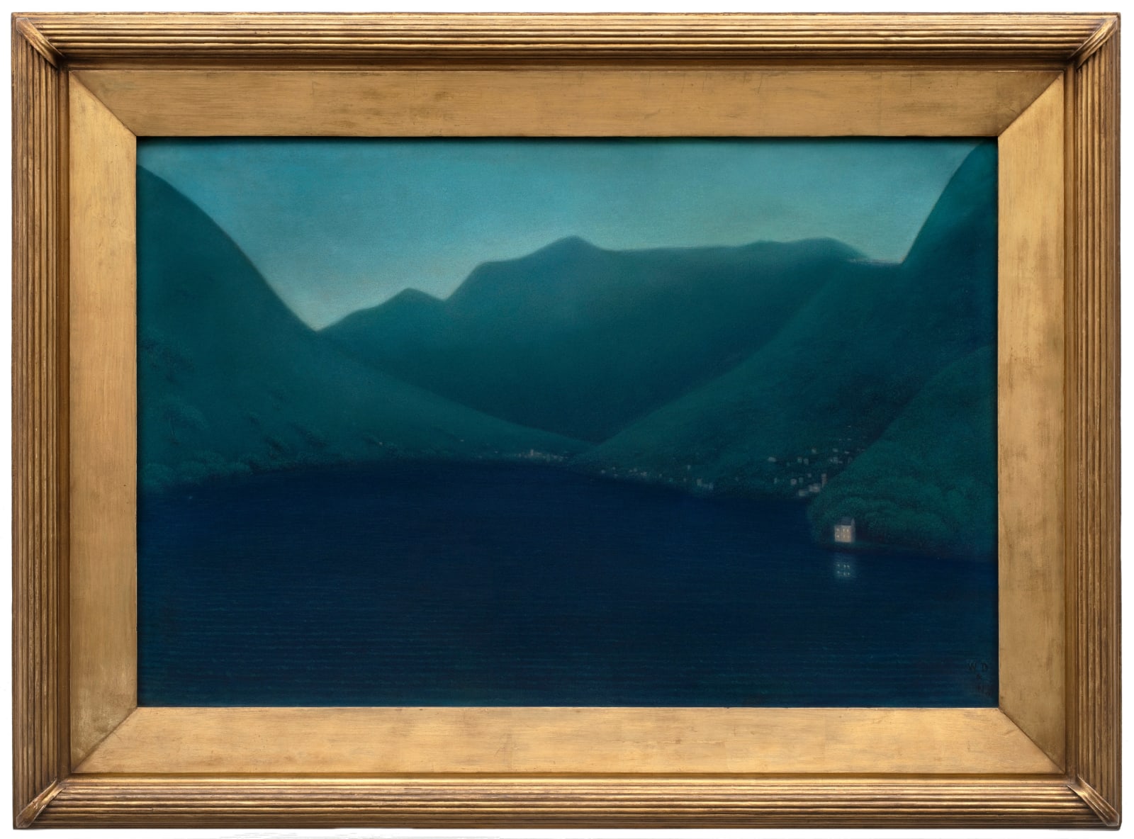 William Degouve de Nuncques, Le Lac de Côme, 1897