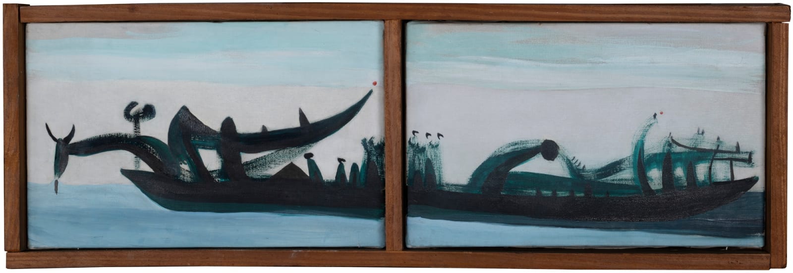 Oscar DOMINGUEZ, Le Bateau, ca. 1948