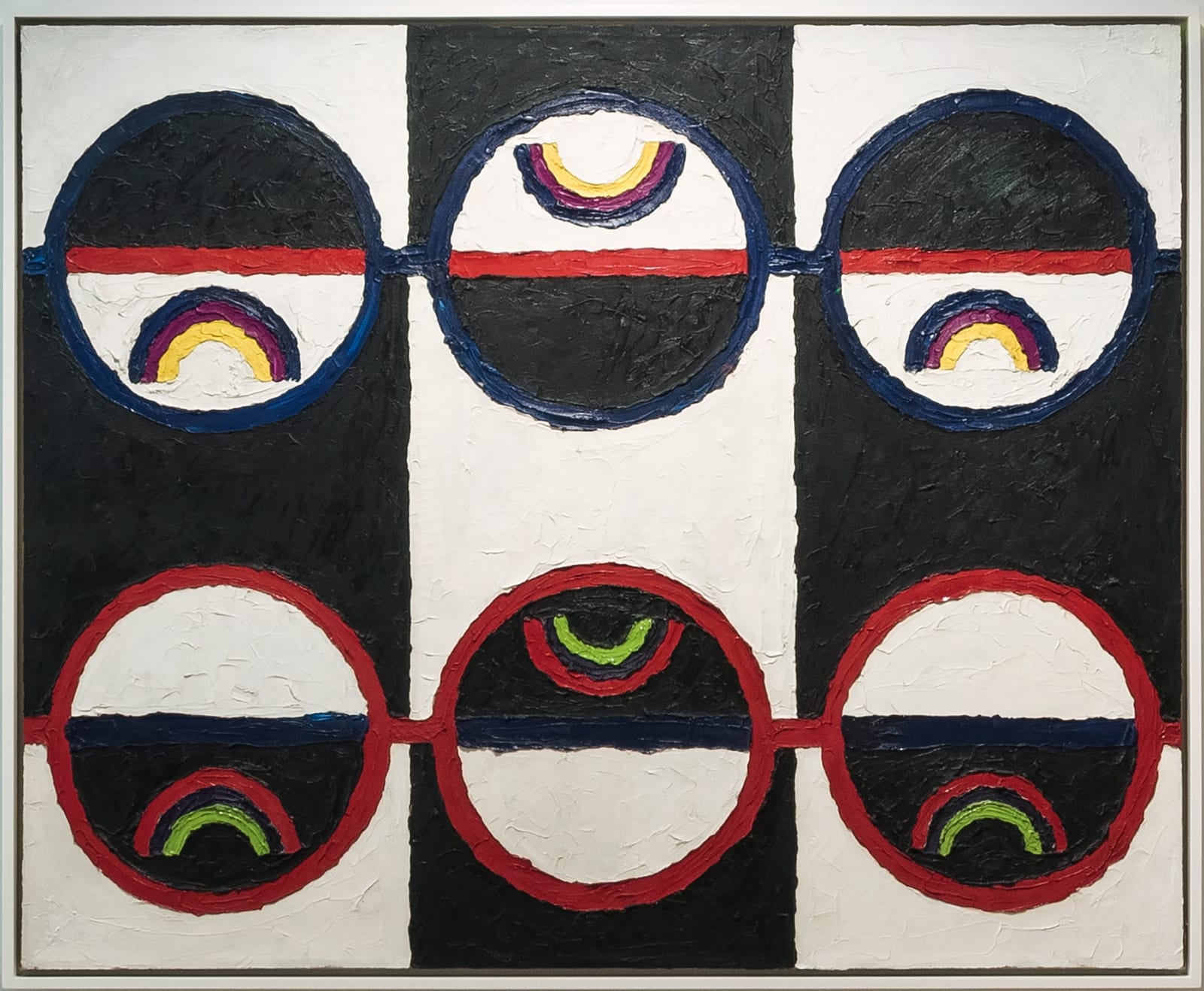 Alfred Jensen, Upward; Downward; Upward Movements, 1961
