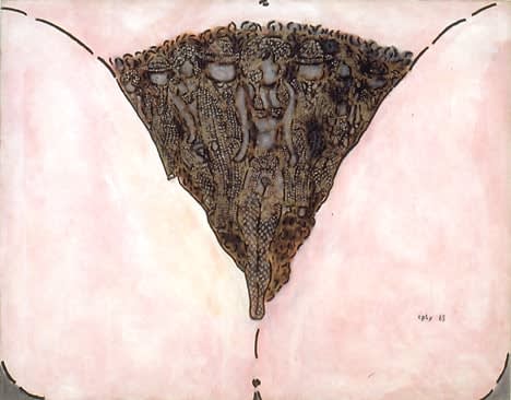 William Copley, Venus Mound I, 1965