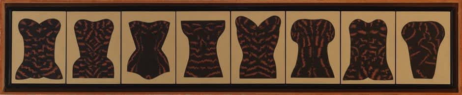 Christina Ramberg, Corset/Urns, 1970
