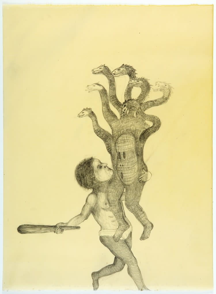 Sandra Vásquez de la Horra, Venciendo a Hydra (Beating the Hydra), 2012
