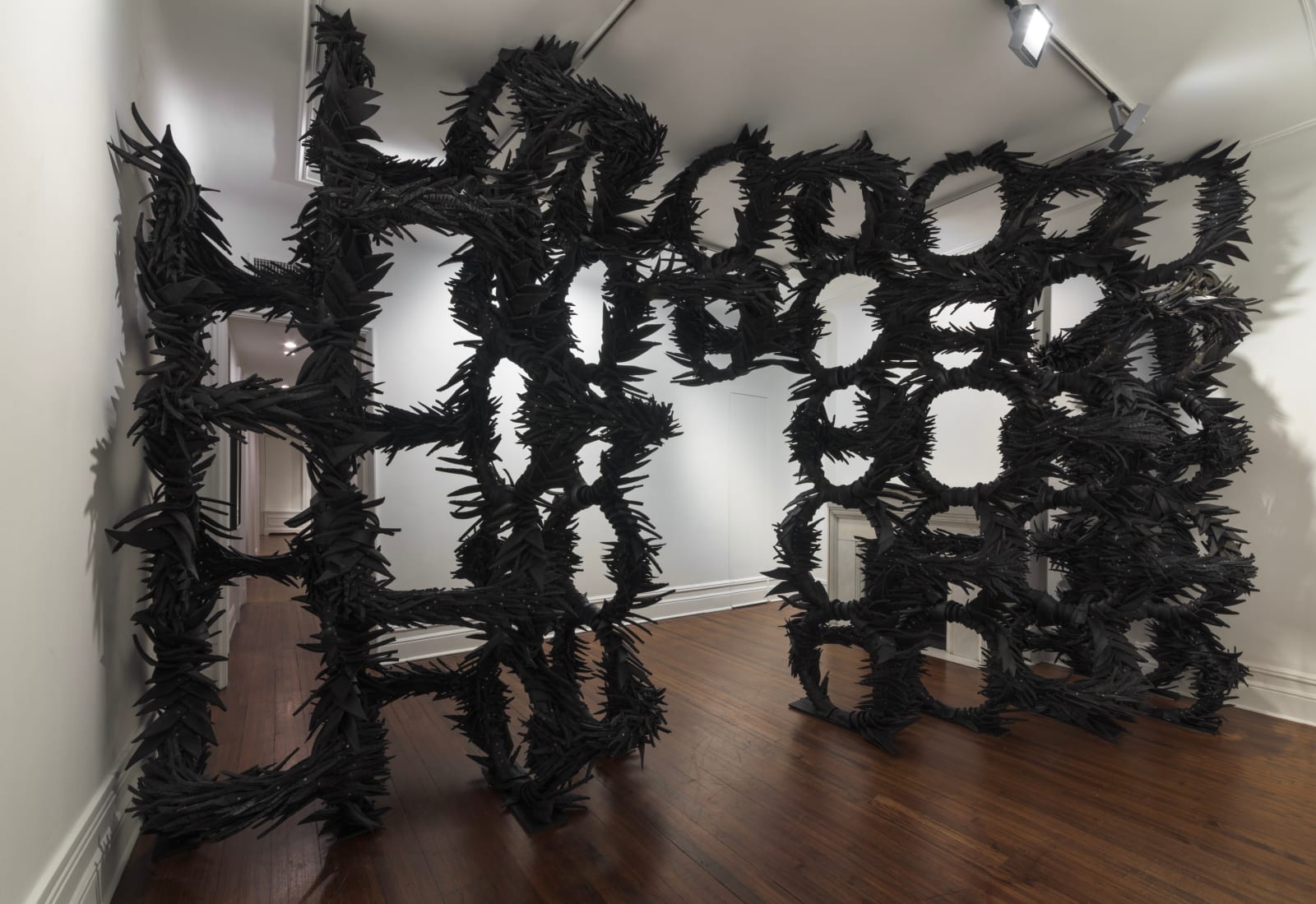 Chakaia Booker, Manipulating Fractions, 2004