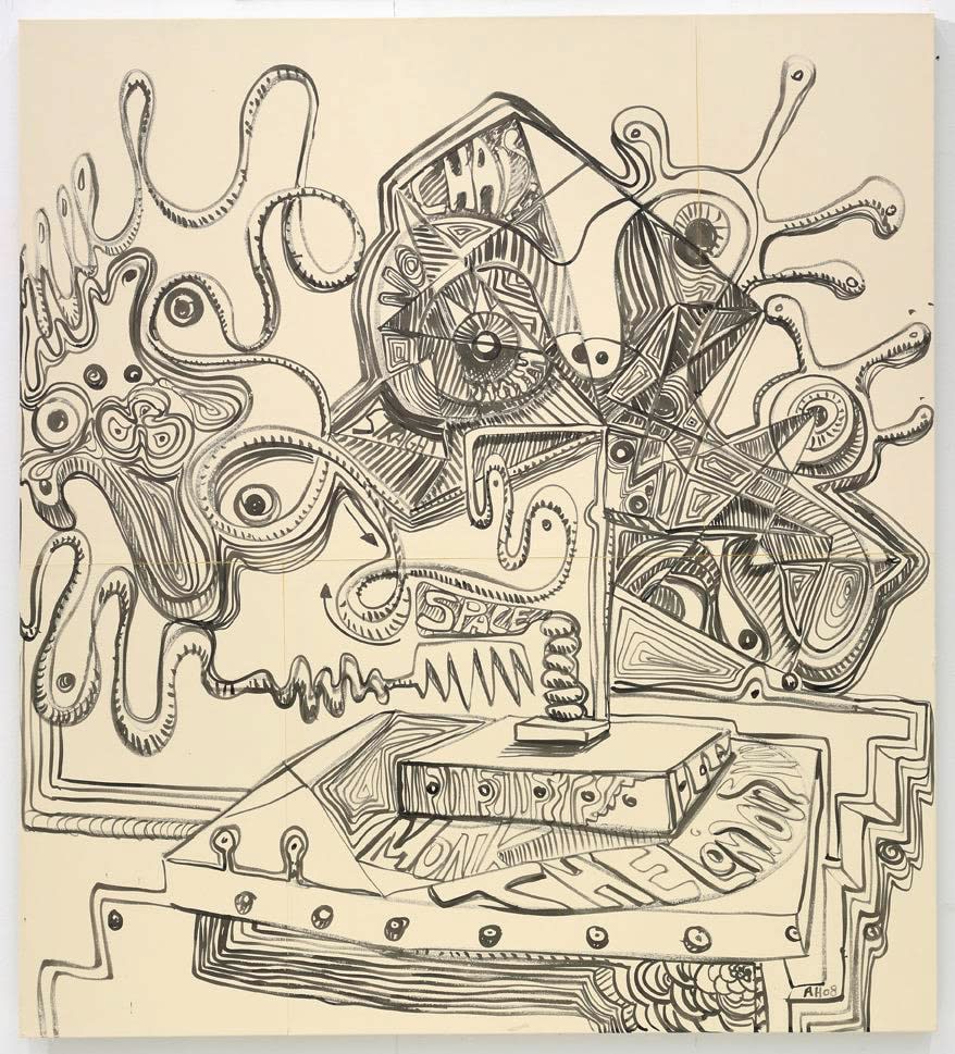 Anton Henning, Blumenstilleben No. 380, 2008