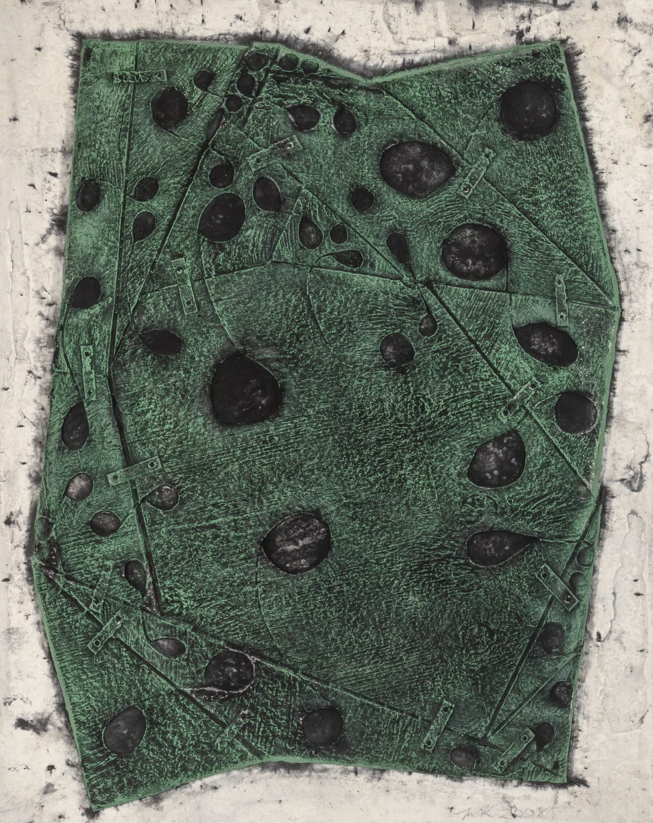 Mel Kendrick, Untitled (Green), 2008