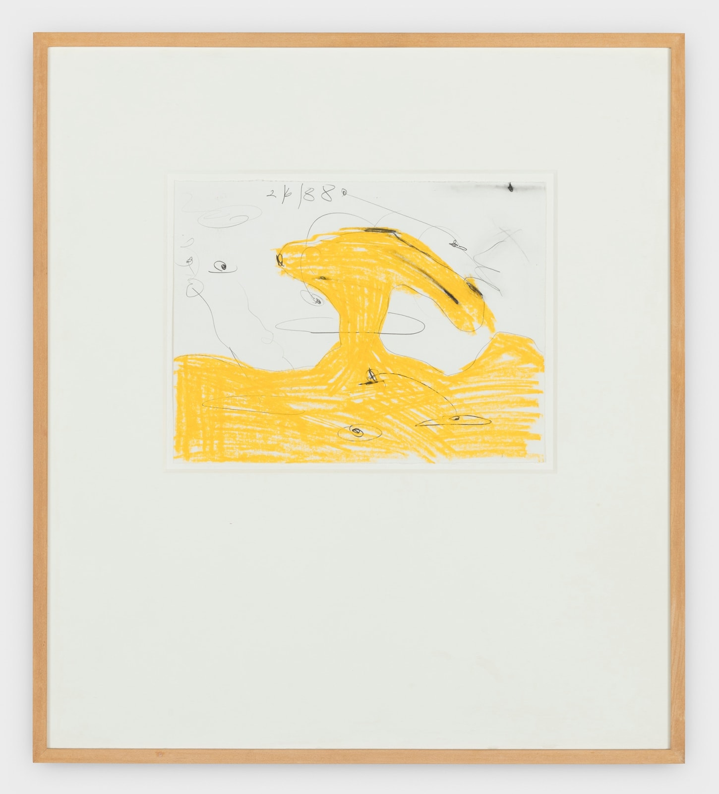 Carroll Dunham, Untitled (2/6/88), 1988