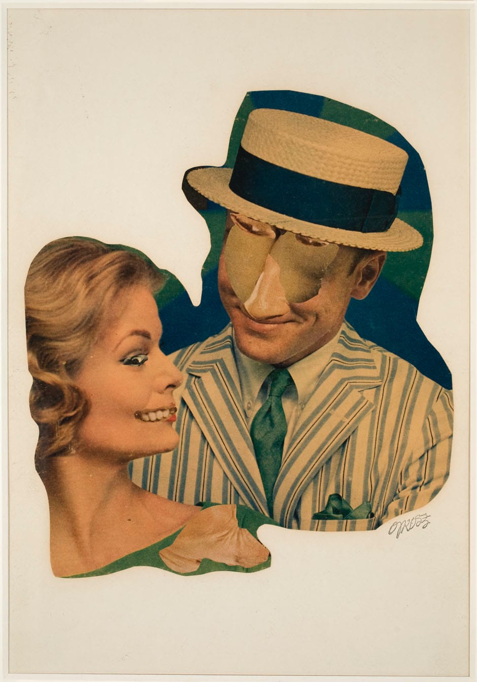 George Grosz, Love at First Sight, ca. 1957