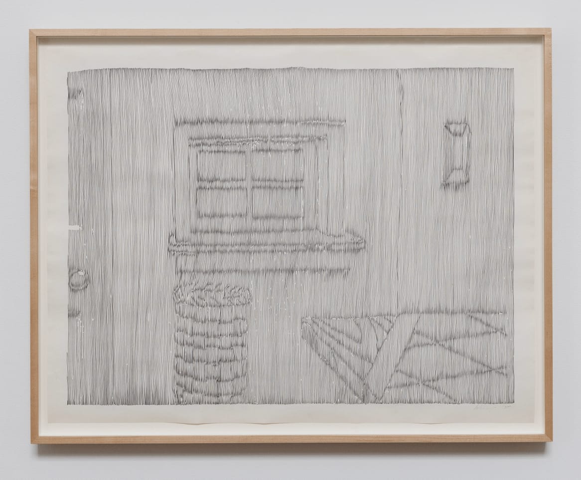 Richard Artschwager, Door, Window, Table, Basket, Mirror, Rug, 1975