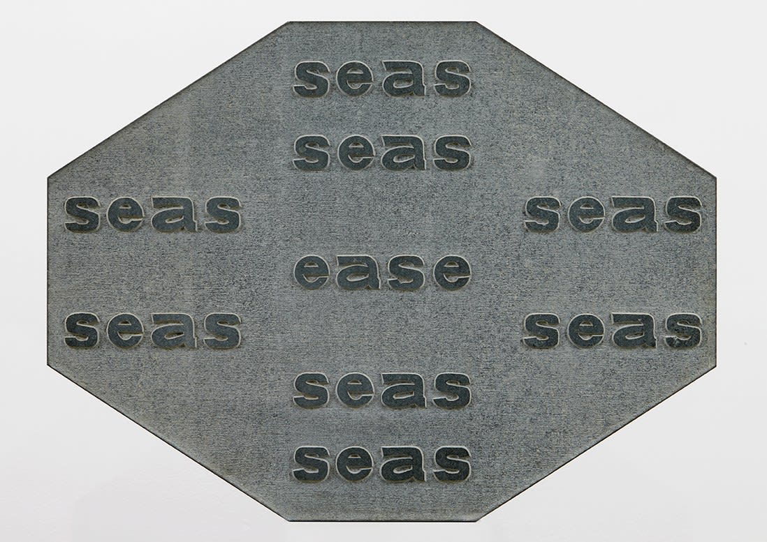 Ian Hamilton Finlay, The Fisherman's Cross, 1967