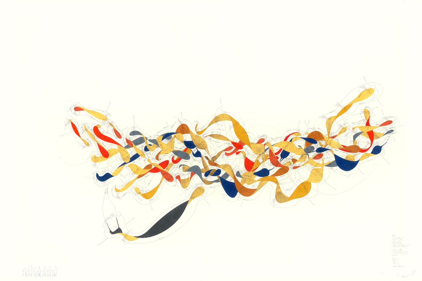 Jorinde Voigt, Prinzip der Aktivität(Niklas Luhmann / Liebe als Passion / Rhetorik des Exzesses und Erfahrung der Instabilität) XLV, 2014