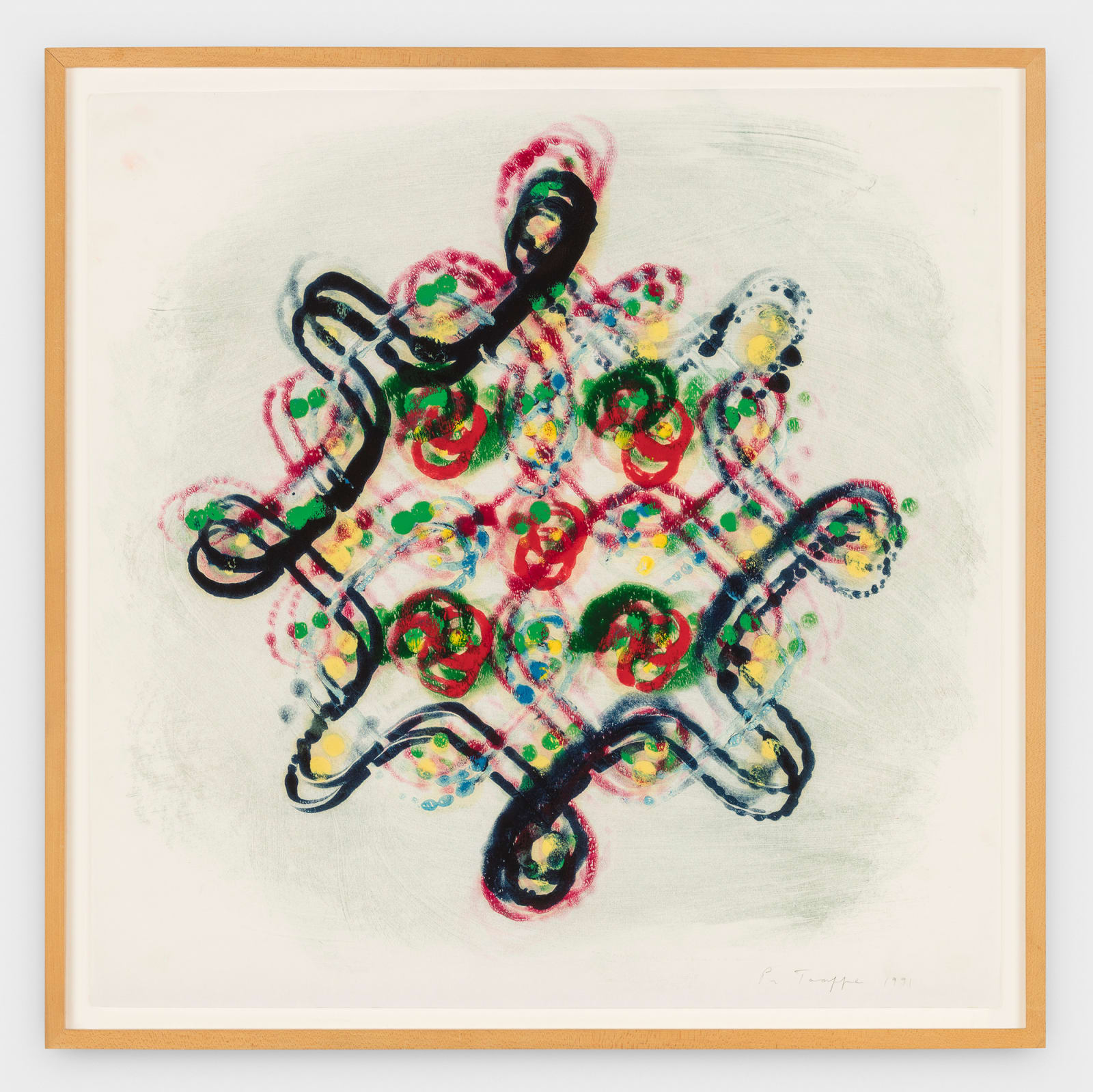 Philip Taaffe, Untitled, 1991