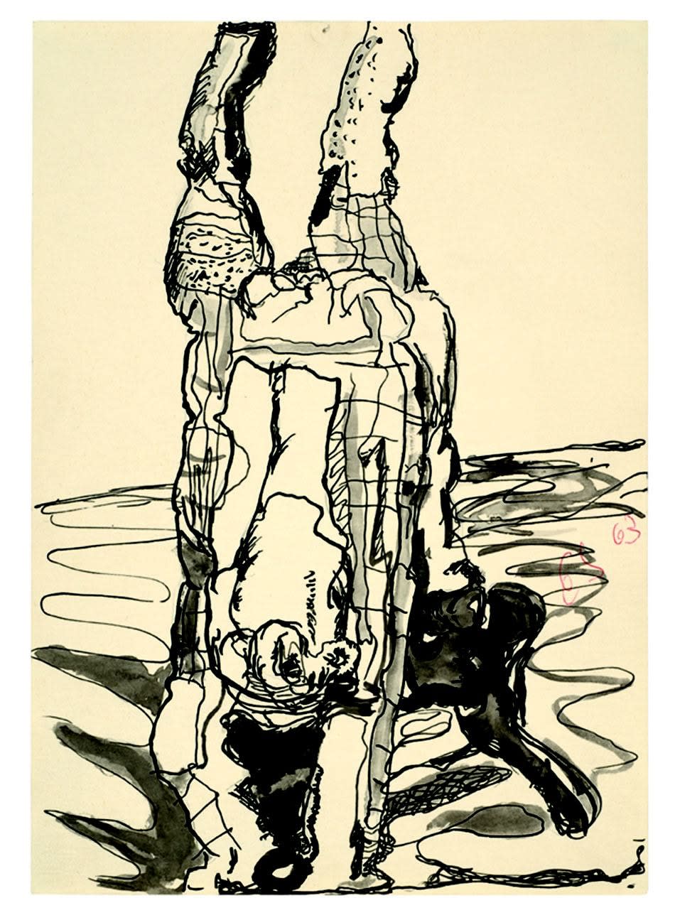 Eugen Schönebeck, Sonnenbad (Sunbath), 1963