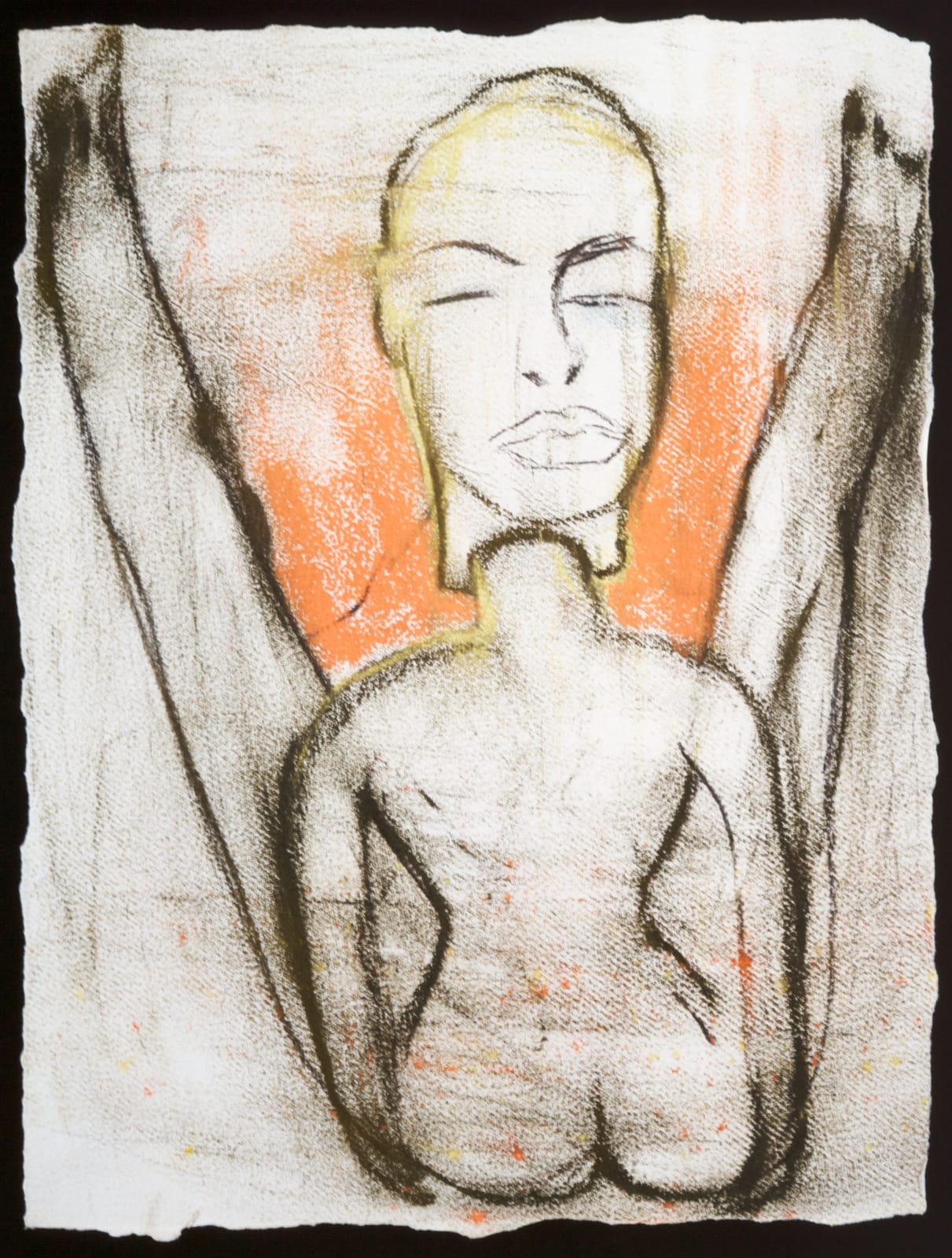 Francesco Clemente, Drawing for Sculpture XLI, 1983-84