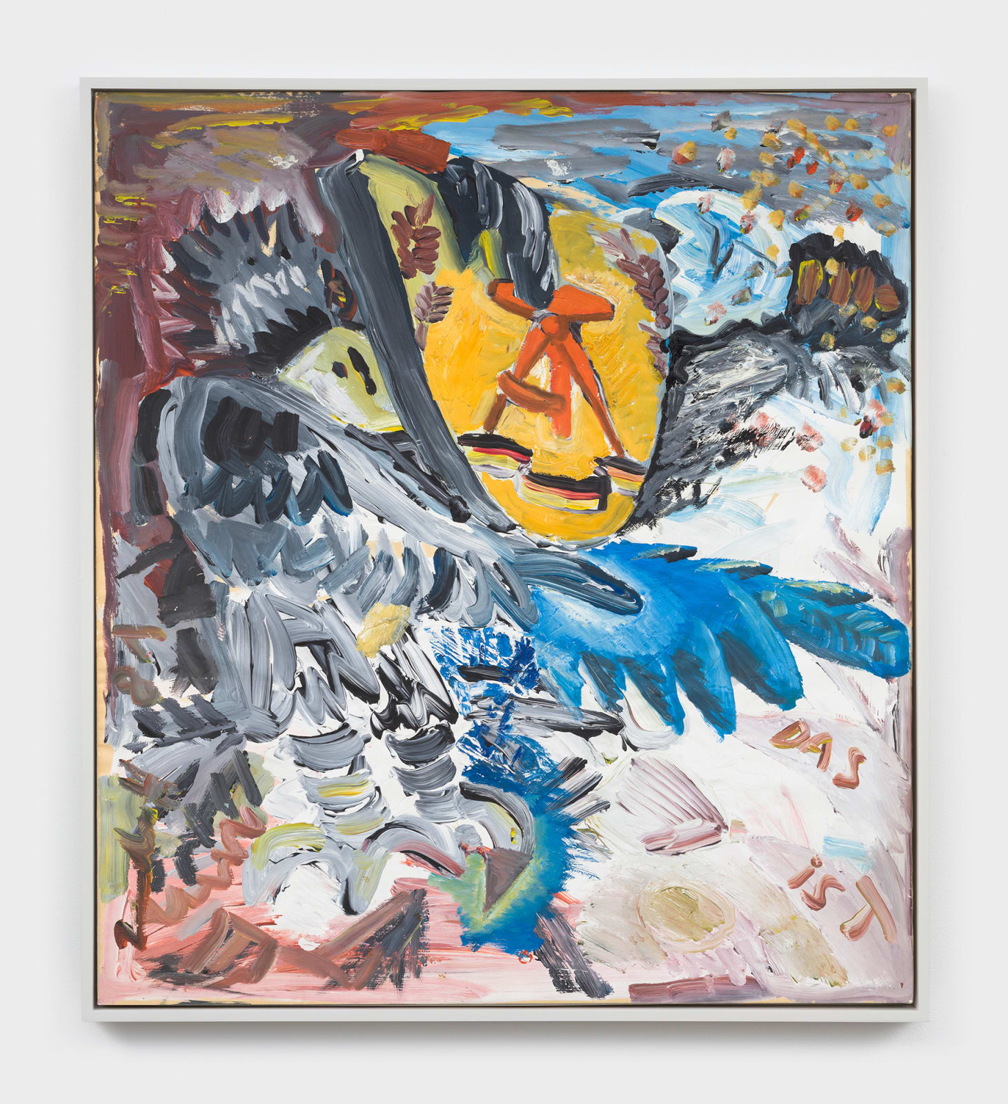 Jörg Immendorff, Café Deutschland (Winter), 1981