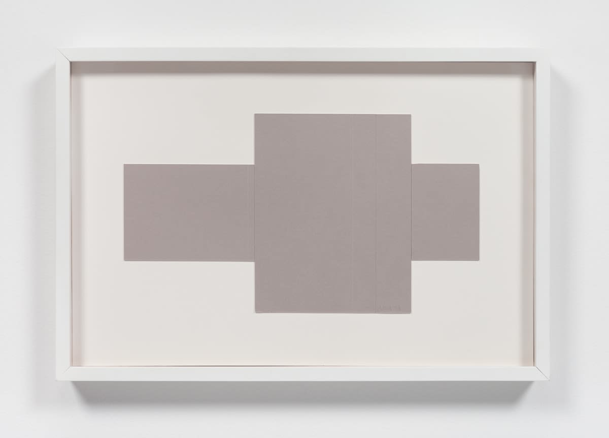 Fred Sandback, Study for Sculpture, 1993