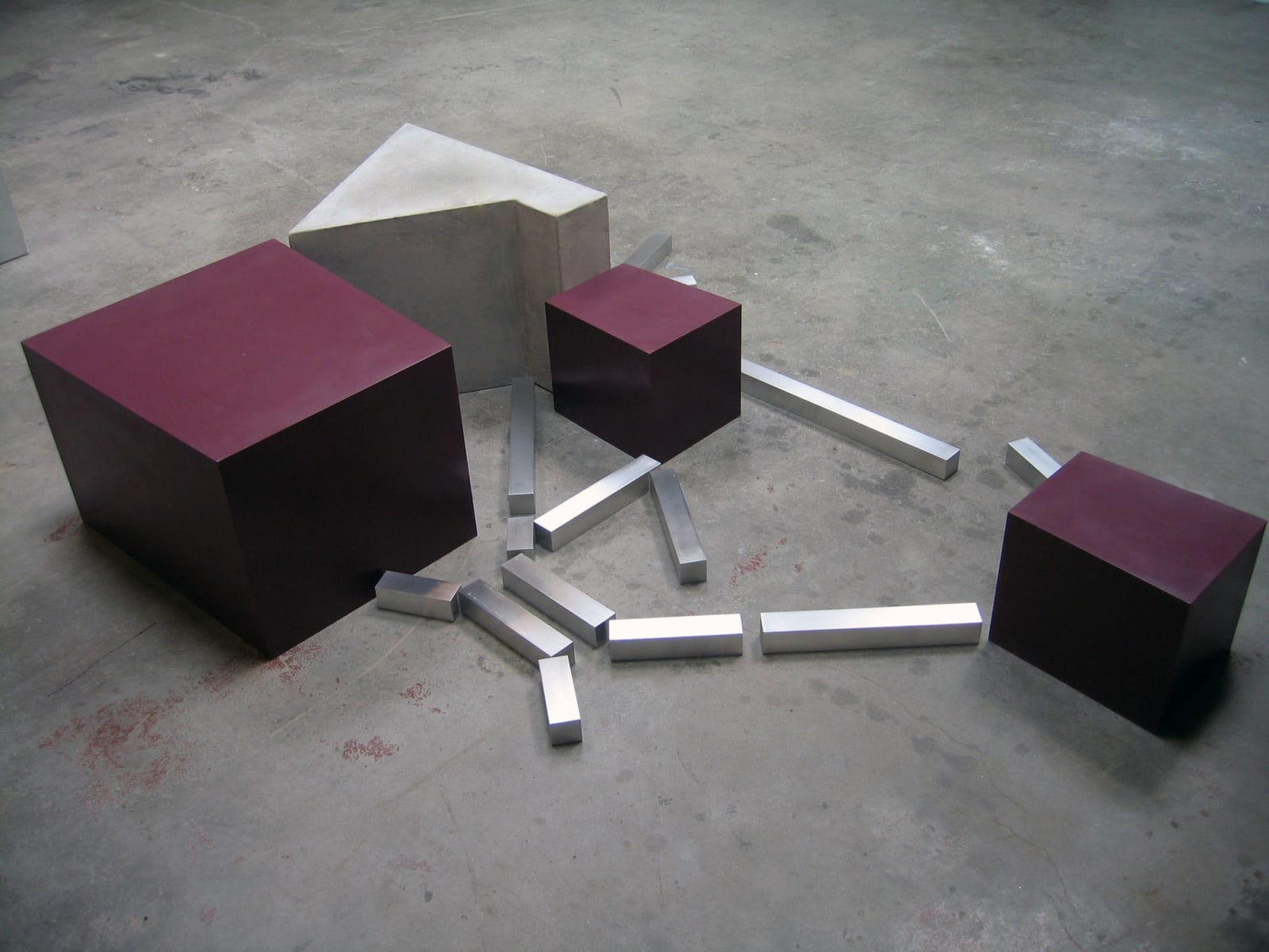Barry Le Va, Silent Diagrams - Reading #14, 2008
