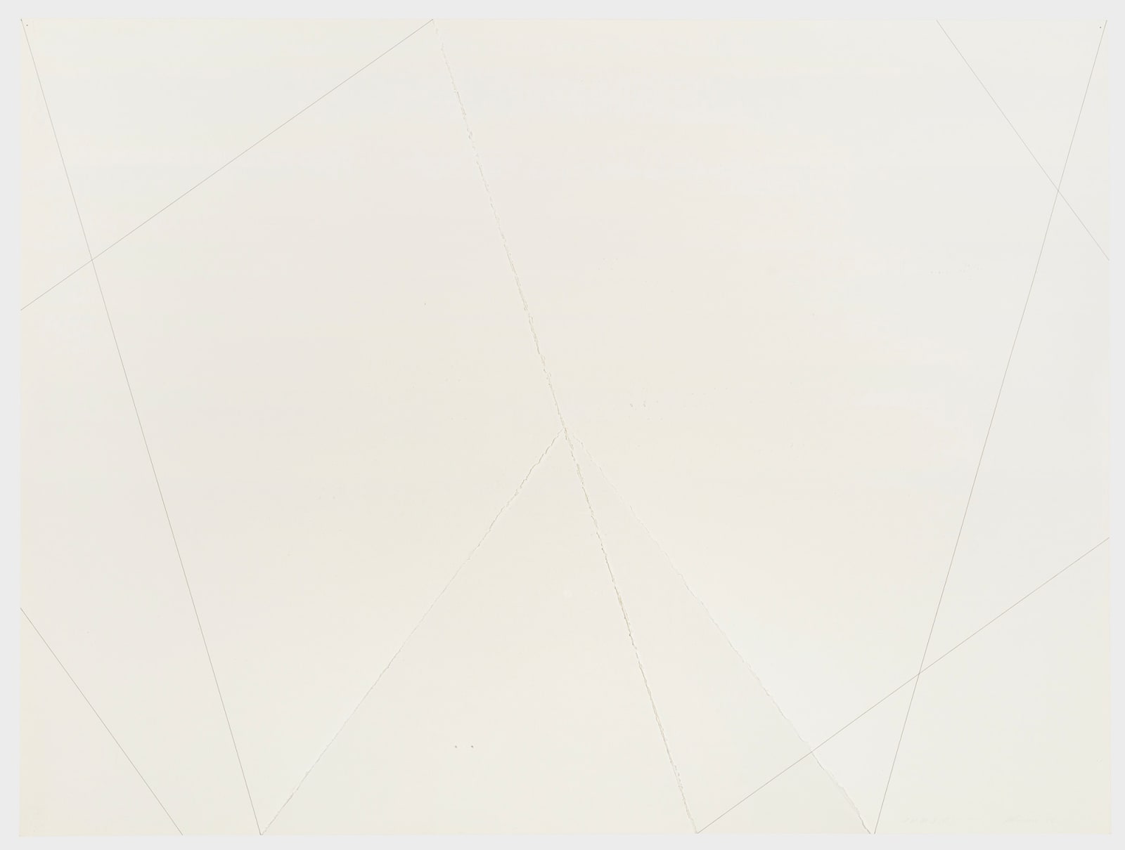 Dorothea Rockburne, Drawing Which Makes Itself (C), 1973