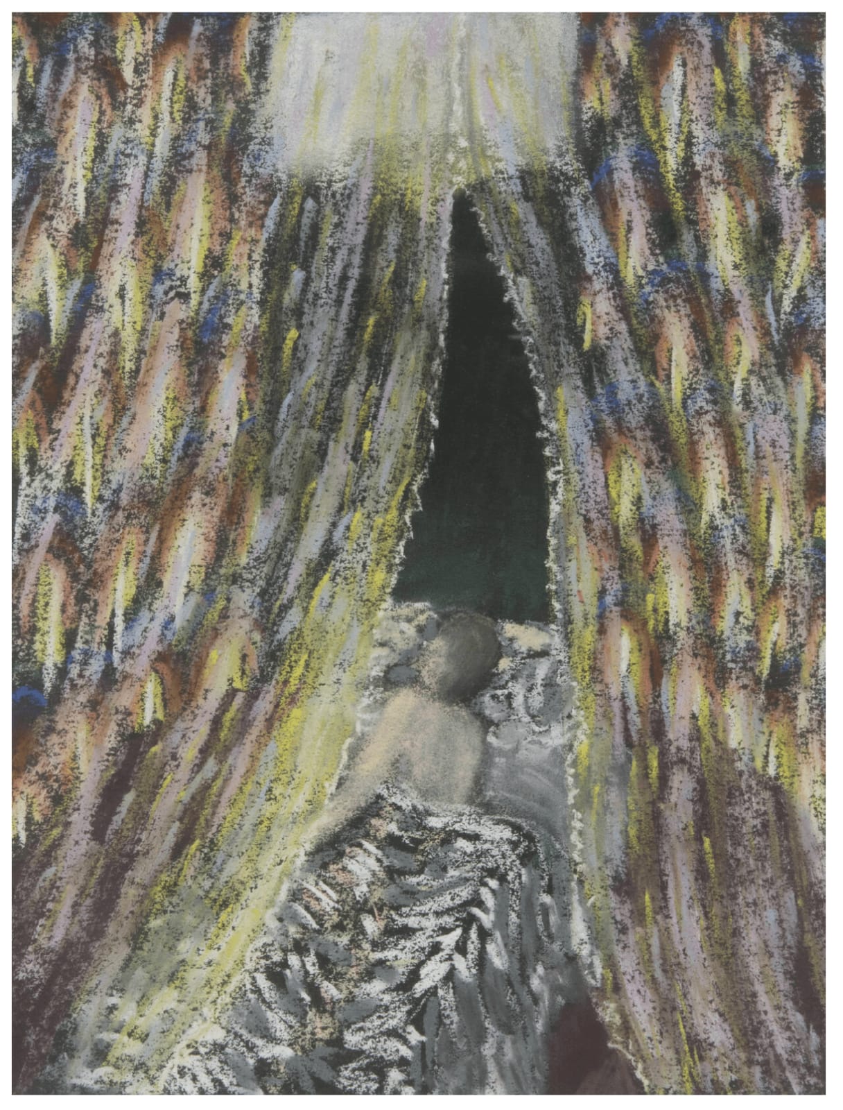 Lucas Samaras, Untitled #6 (Self-Portrait as a Boy in Bed), 1961