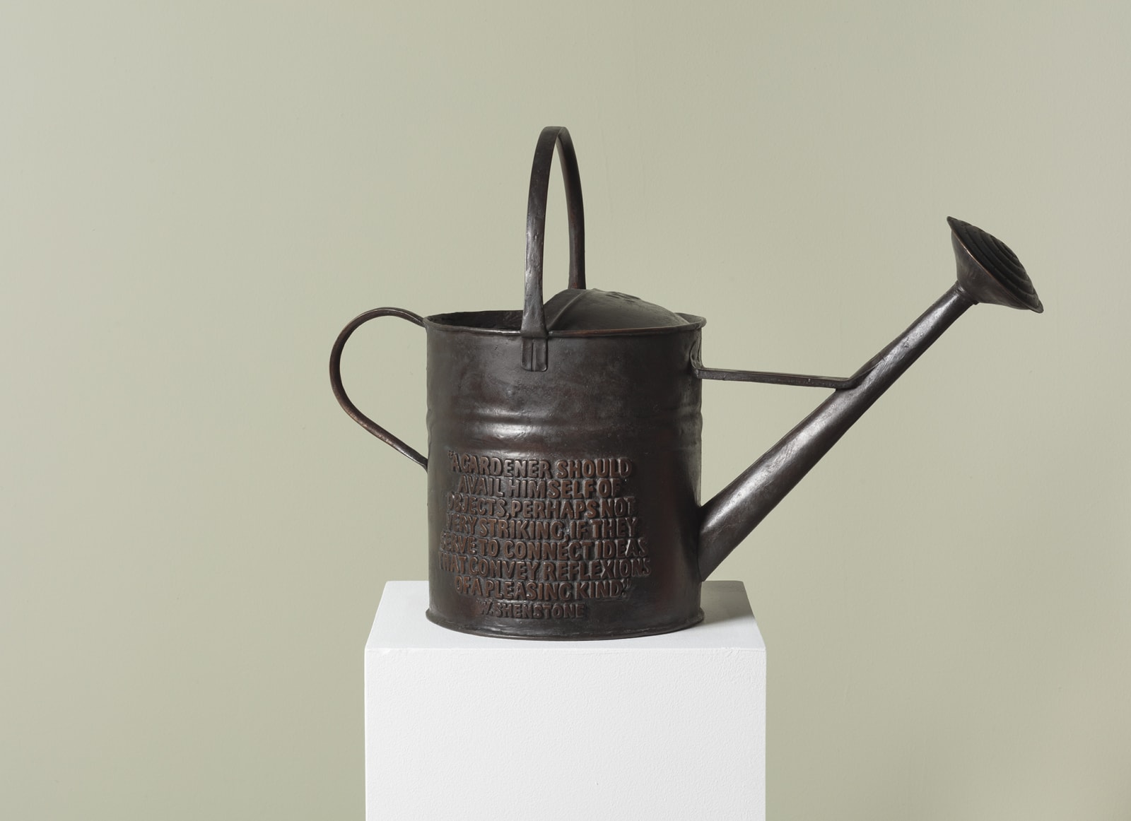 Ian Hamilton Finlay, Watering Can (Shenstone), 1995