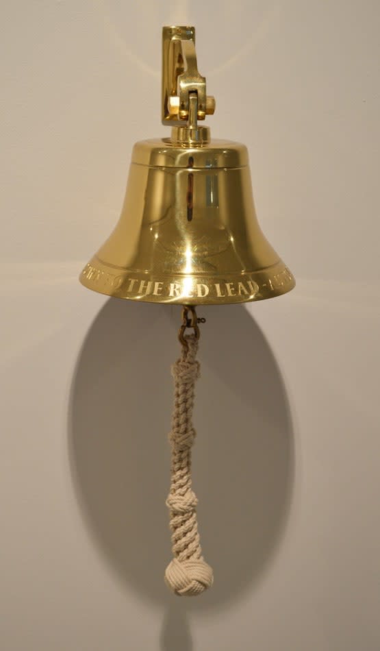 Ian Hamilton Finlay, Ship's Bells: Down to the Red Lead - Autumn, 2002