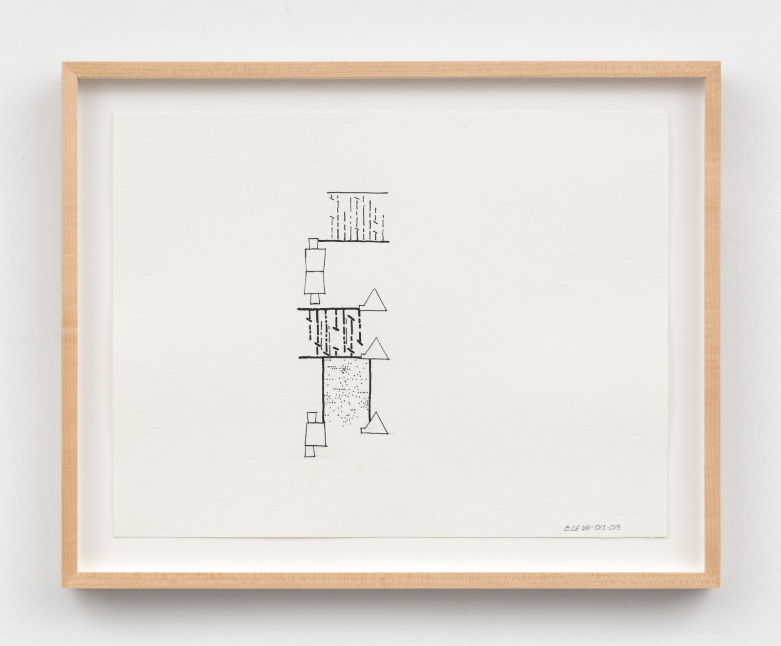 Barry Le Va, Silent Diagrams, 2012 - 2013