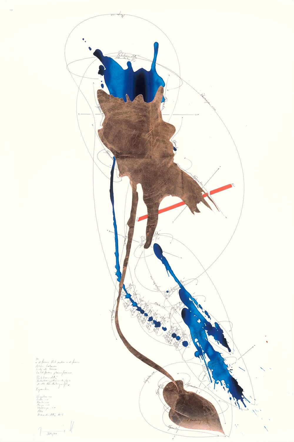 Jorinde Voigt, A Difference that Makes a Difference 1(Niklas Luhmann / Liebe als Passion / Leitdifferenz plaisir/ amour), 2014