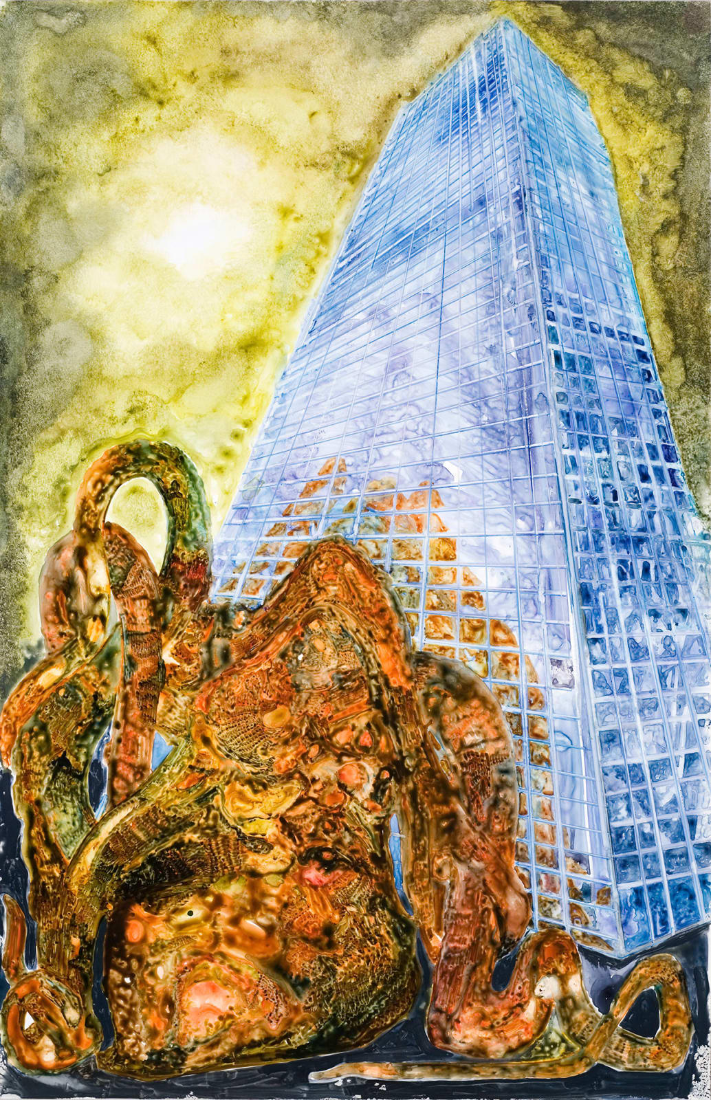 Steve DiBenedetto, Octopus & Building, 2008